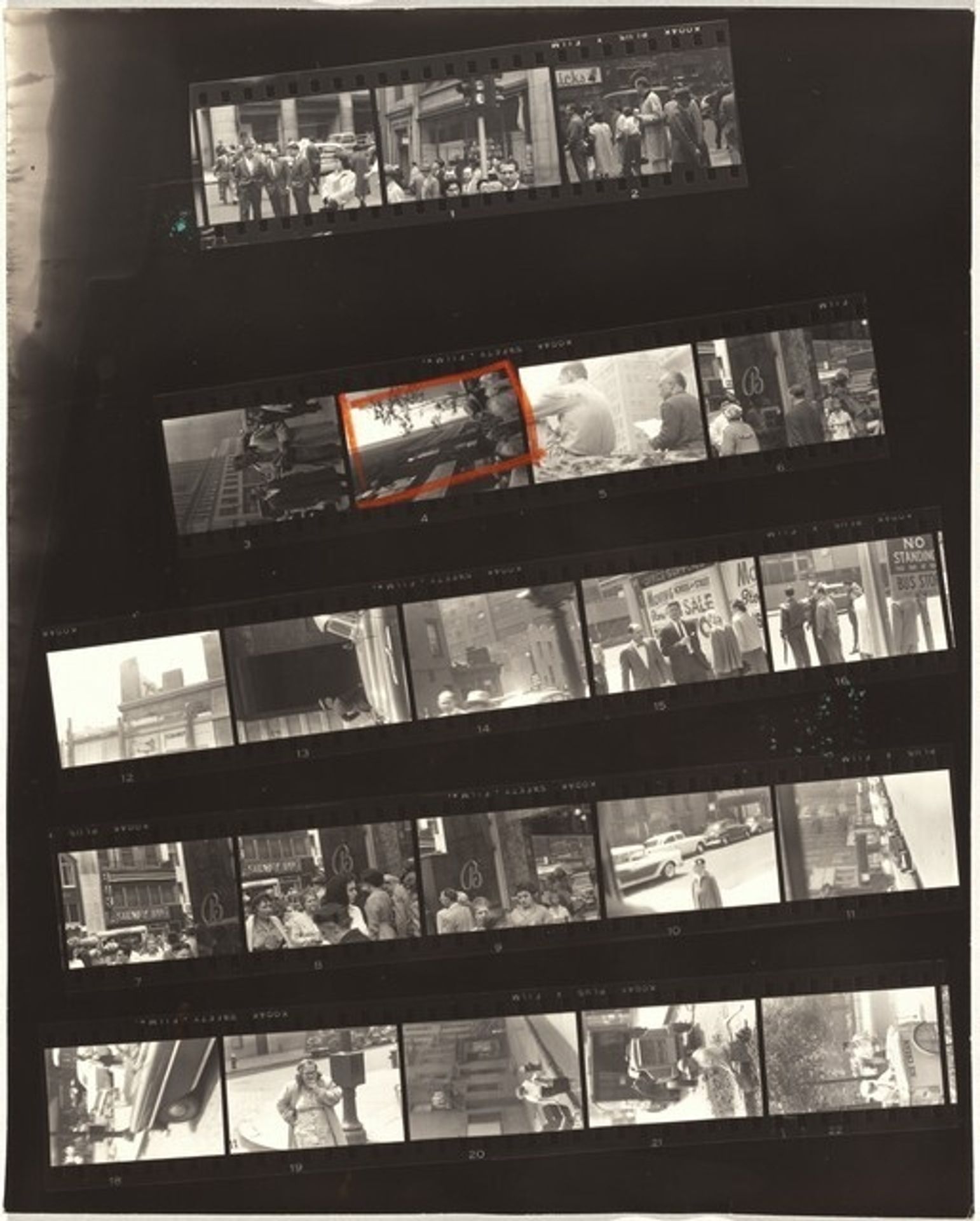 From the bus 34 by Robert Frank