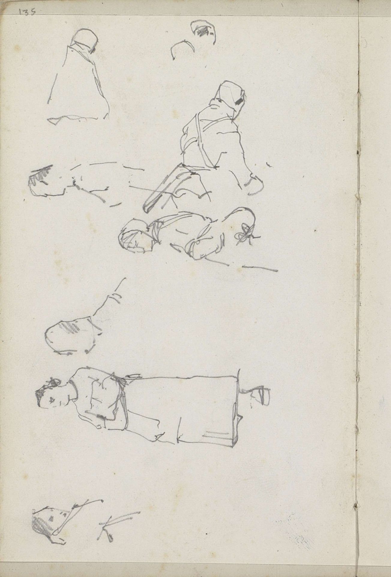 Figuurstudies by George Hendrik Breitner
