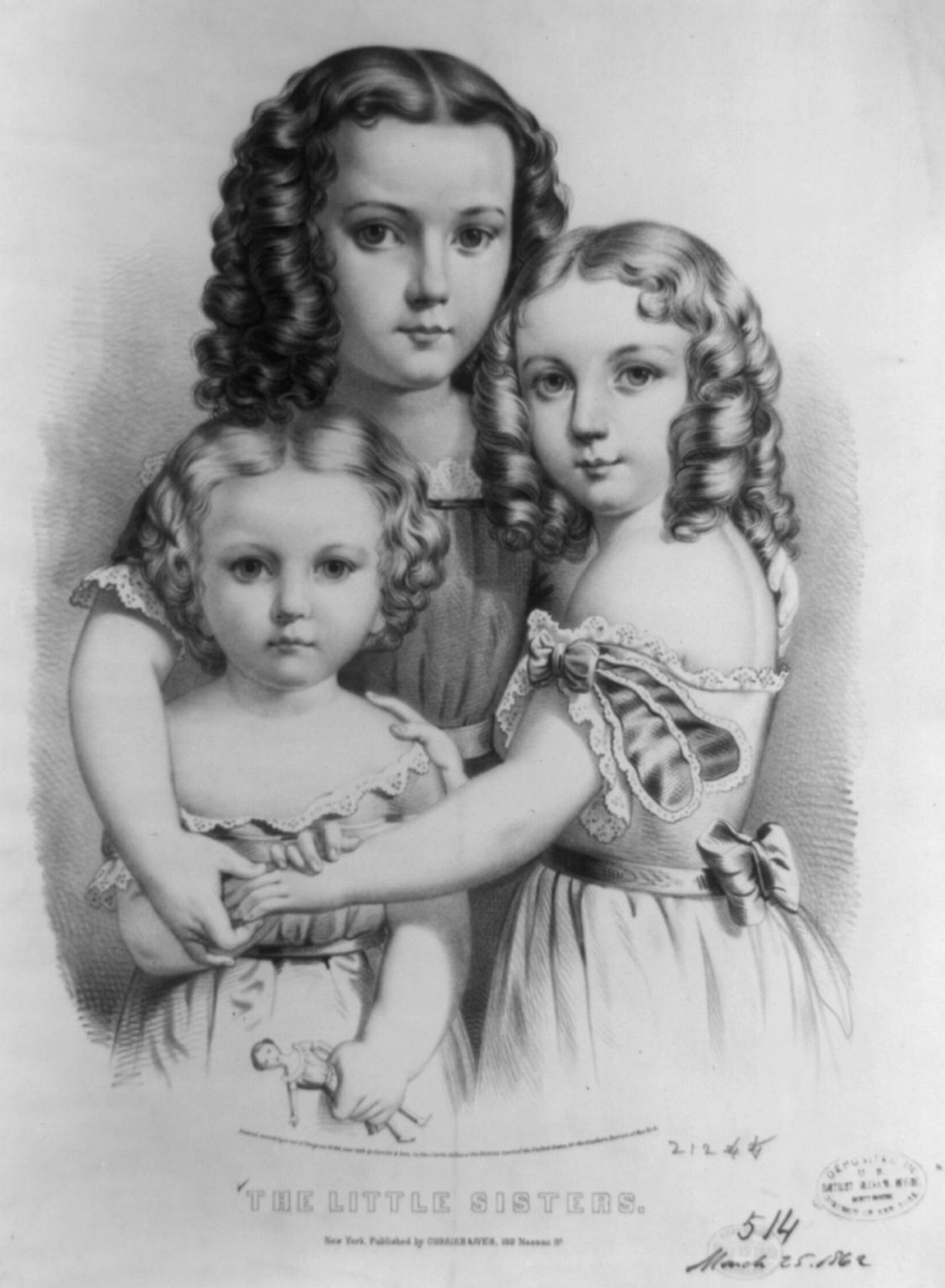 The little sisters by Currier and Ives