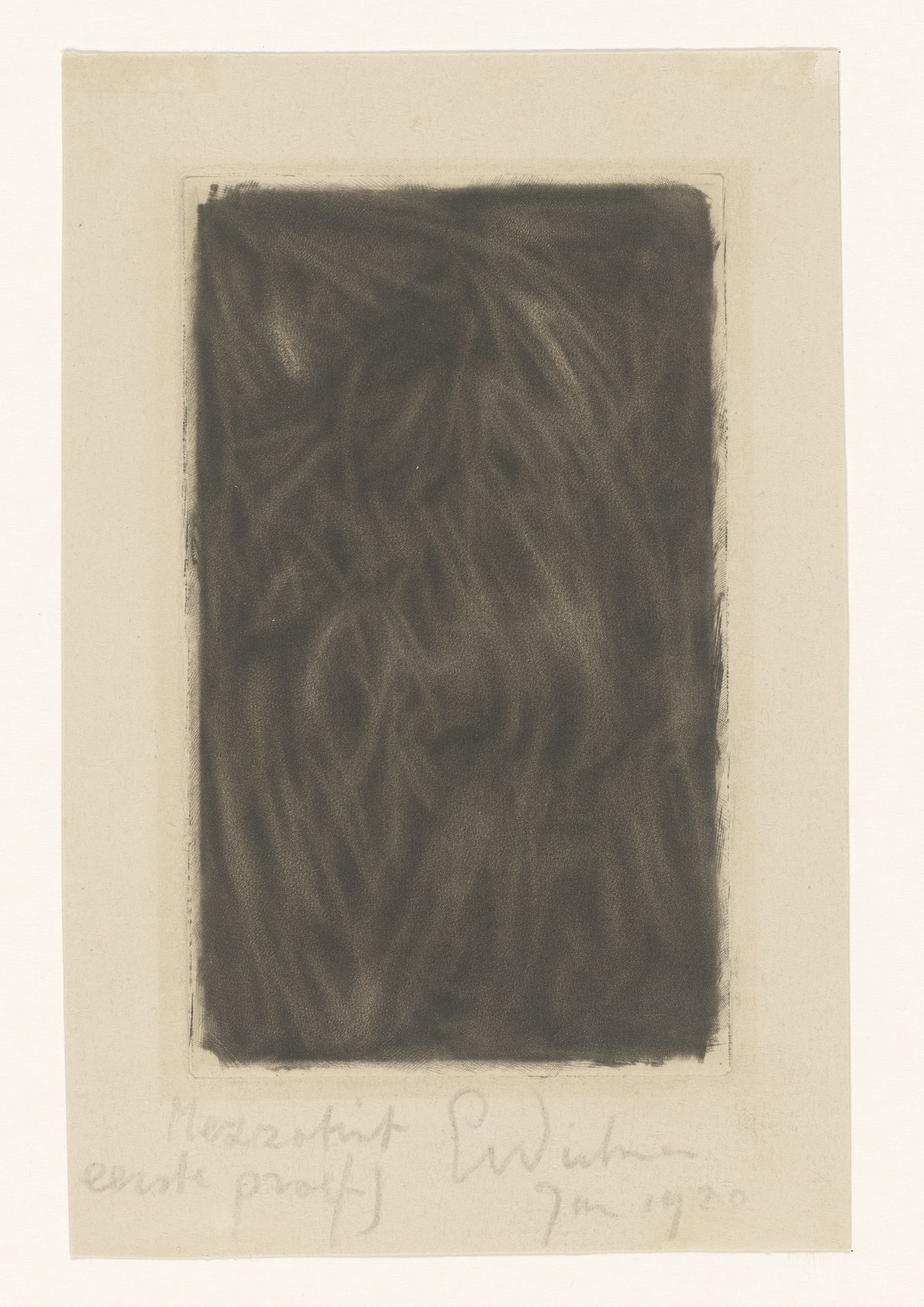 Abstracte compositie by Erich Wichmann