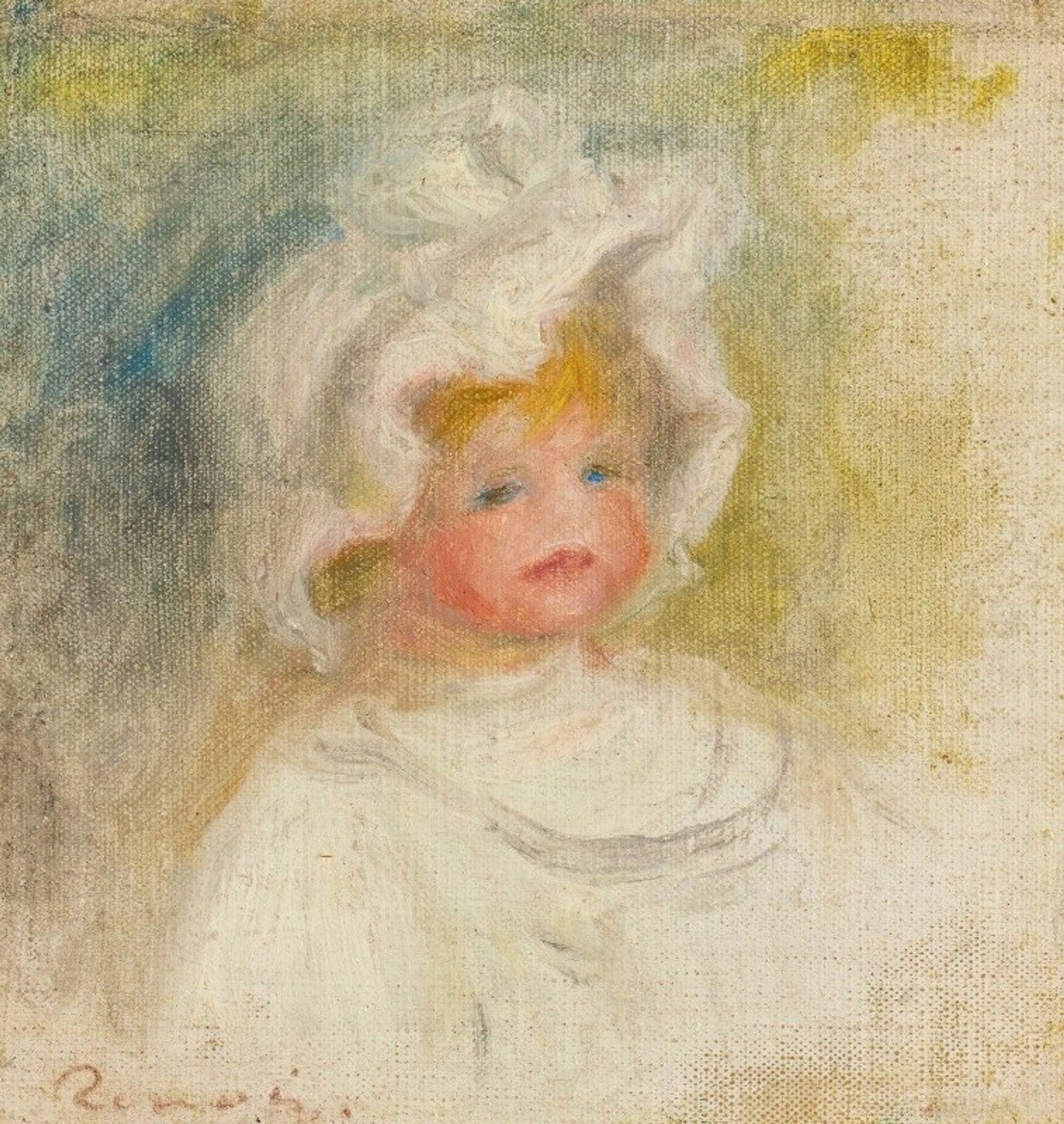 Portrait De Coco Renoir by Pierre-Auguste Renoir