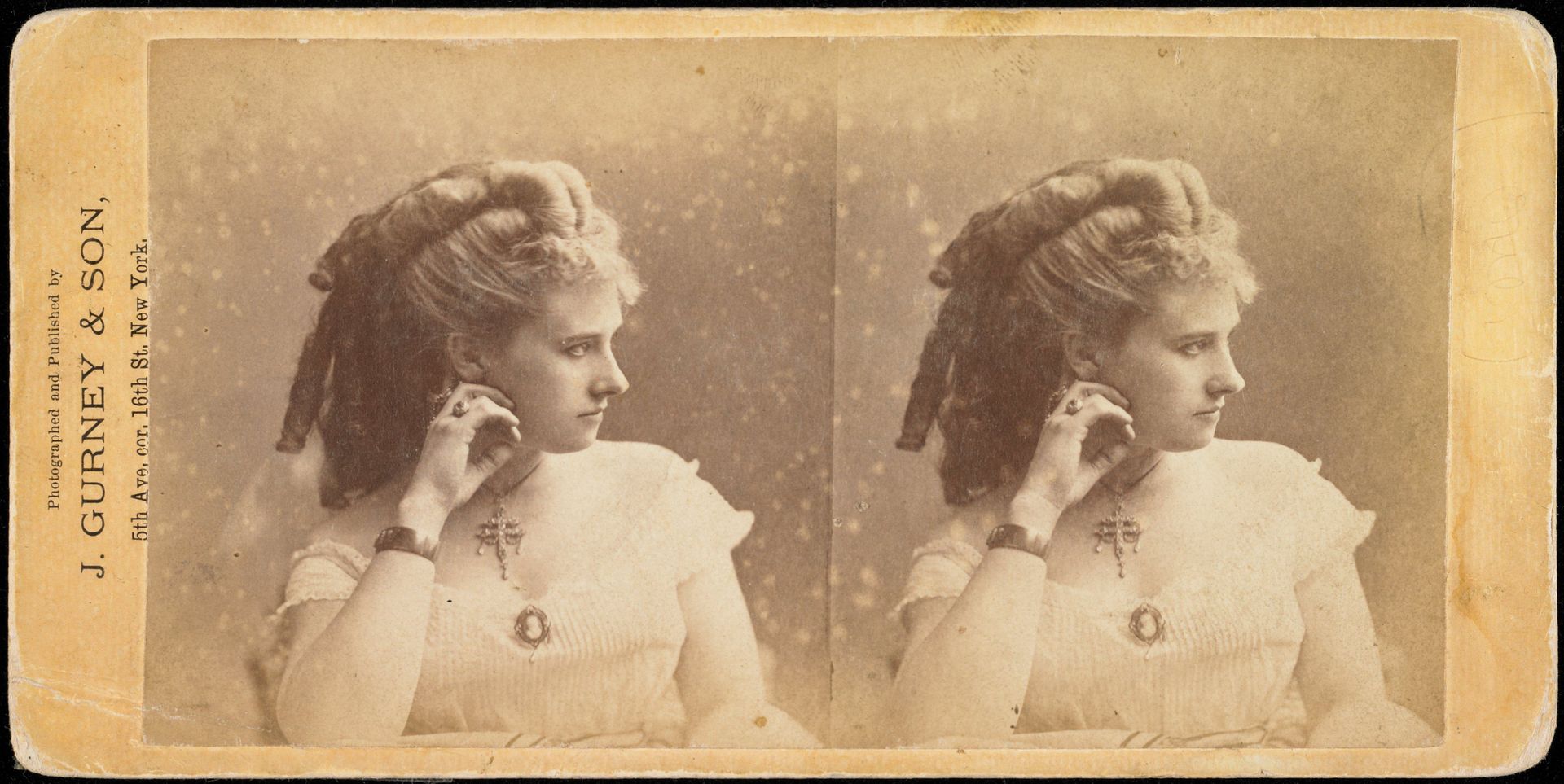 Pauline Markham (1847-1919) by Jeremiah Gurney