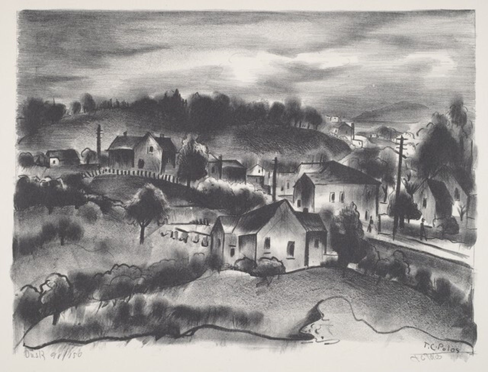 Dusk by Theodore C. Polos