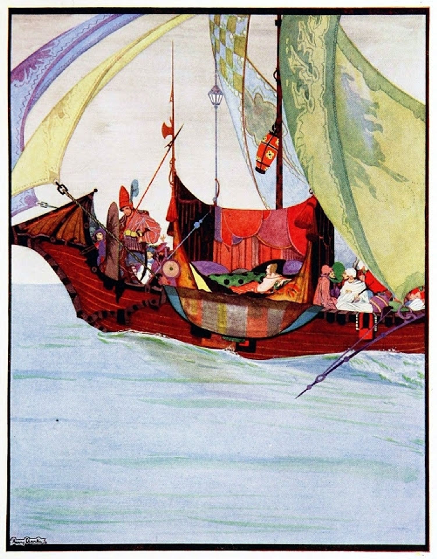 The Year's at the Spring by Harry Clarke