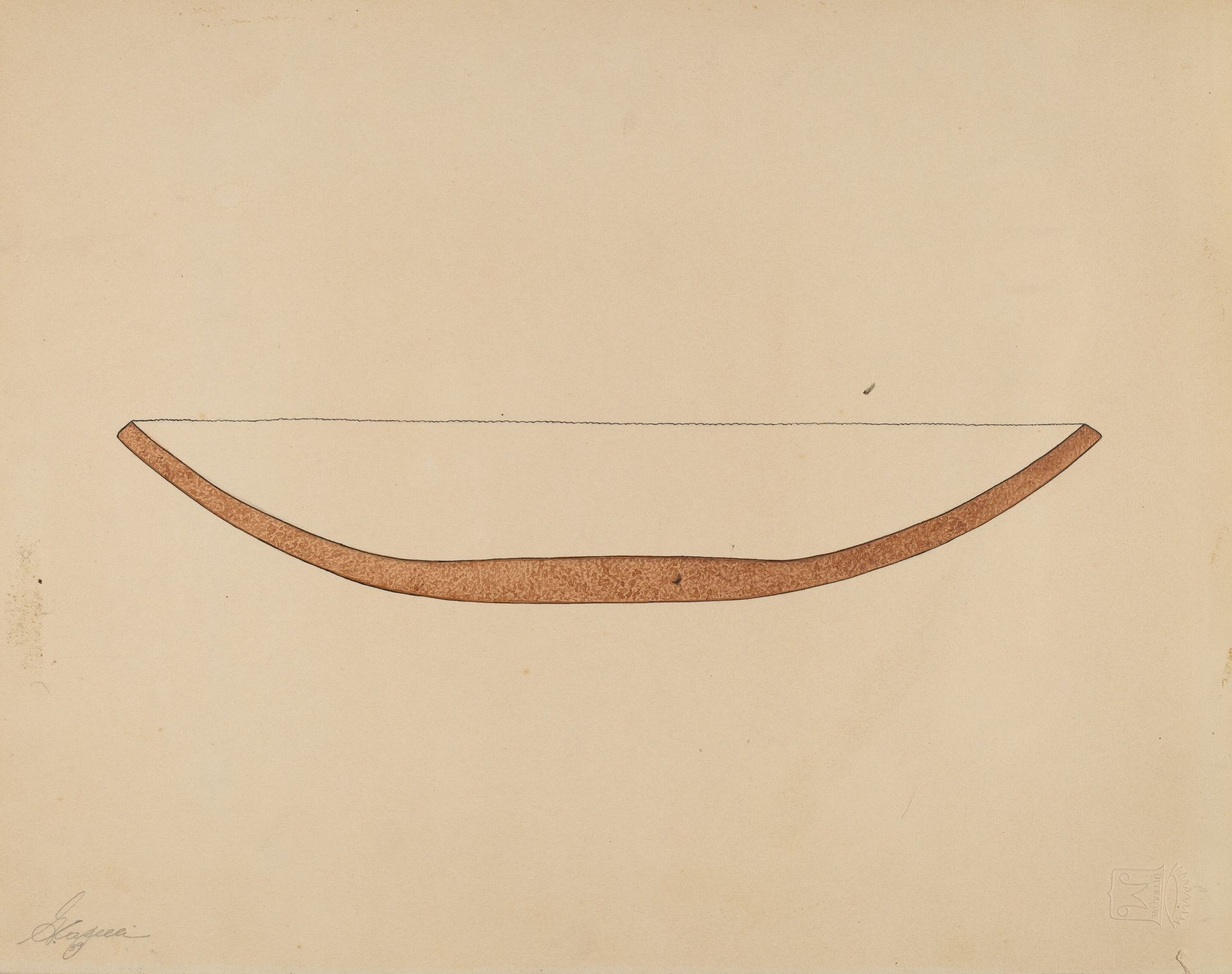 Plate by Giacinto Capelli