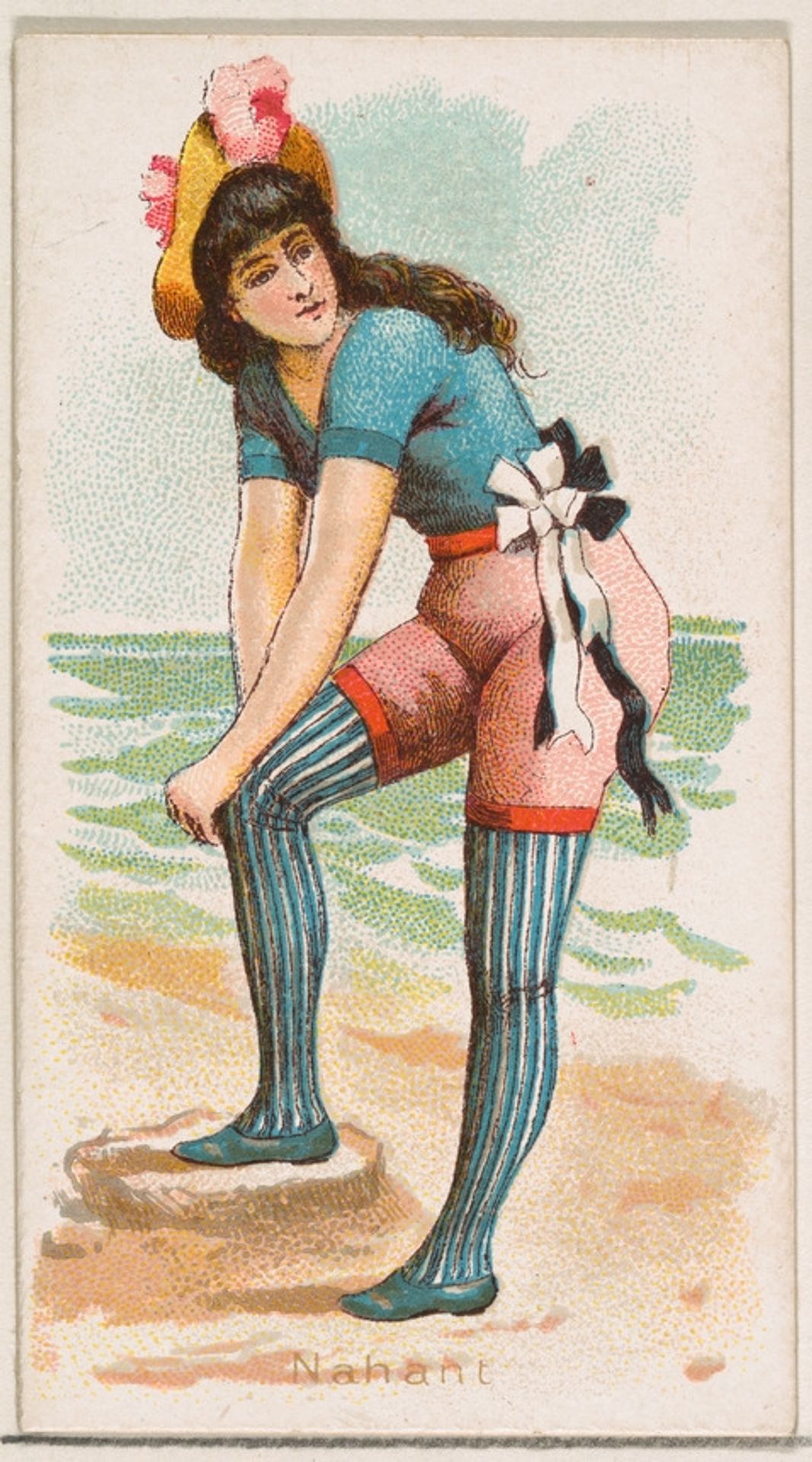 Nahant, from the Fancy Bathers series (N187) issued by Wm. S. Kimball & Co. by William S. Kimball & Company