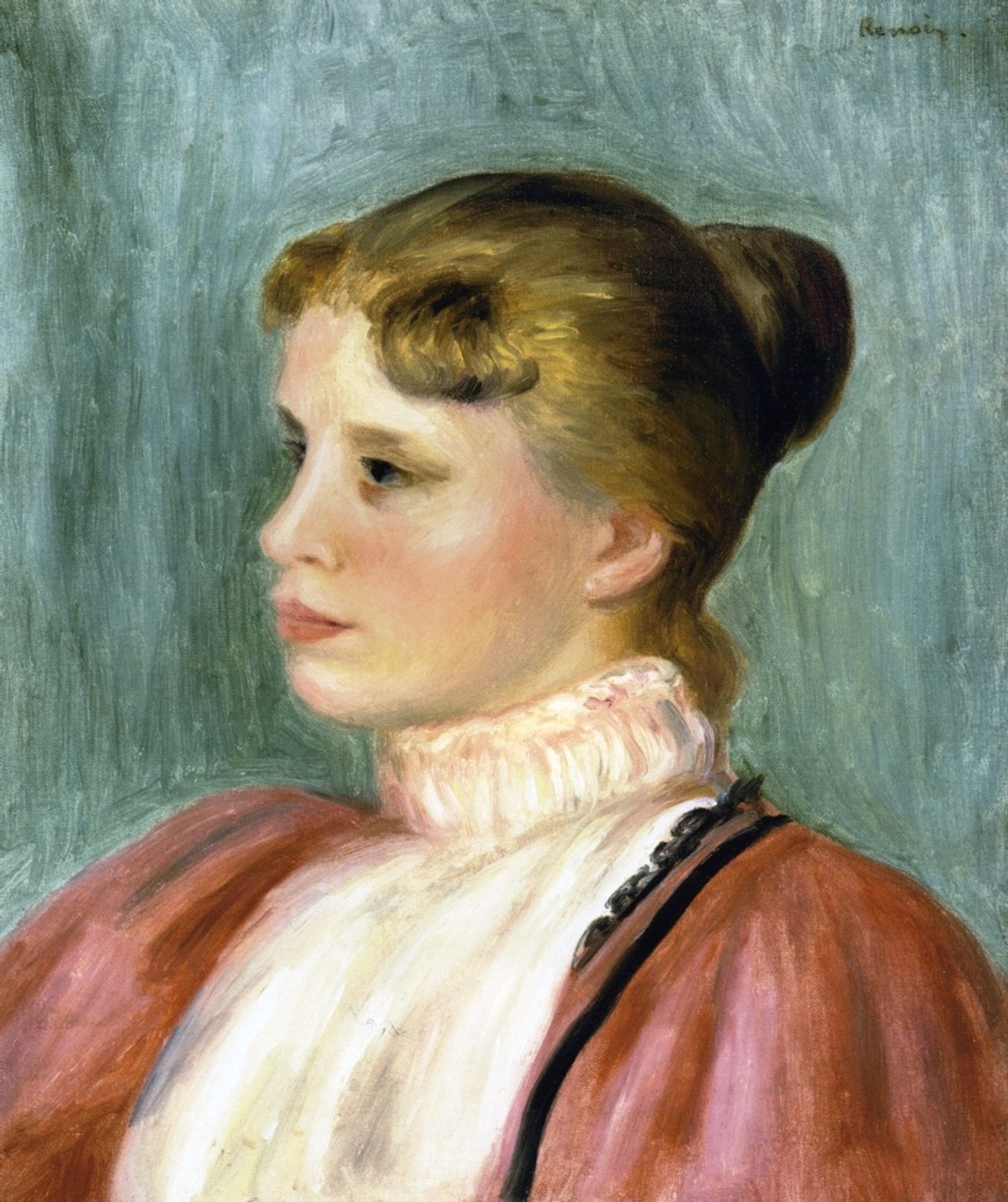 Portrait of a Woman by Pierre-Auguste Renoir