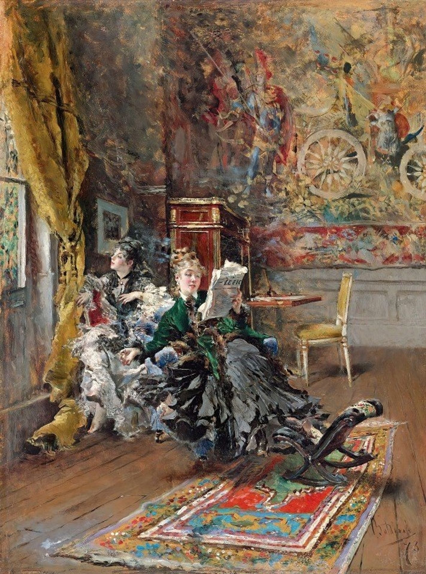Les Parisiennes by Giovanni Boldini