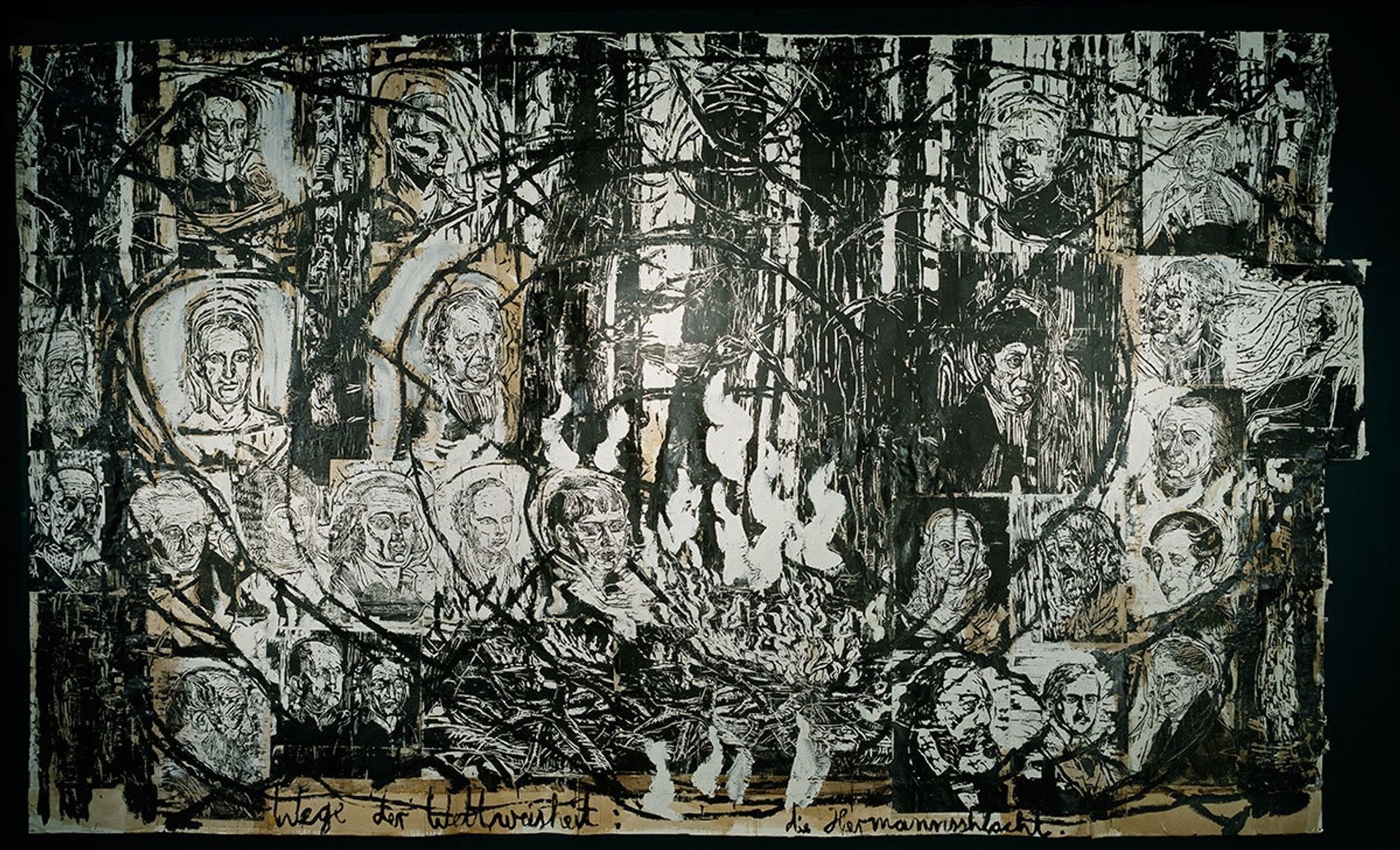 Ways of Worldly Wisdom. The Battle of Hermann, by Anselm Kiefer