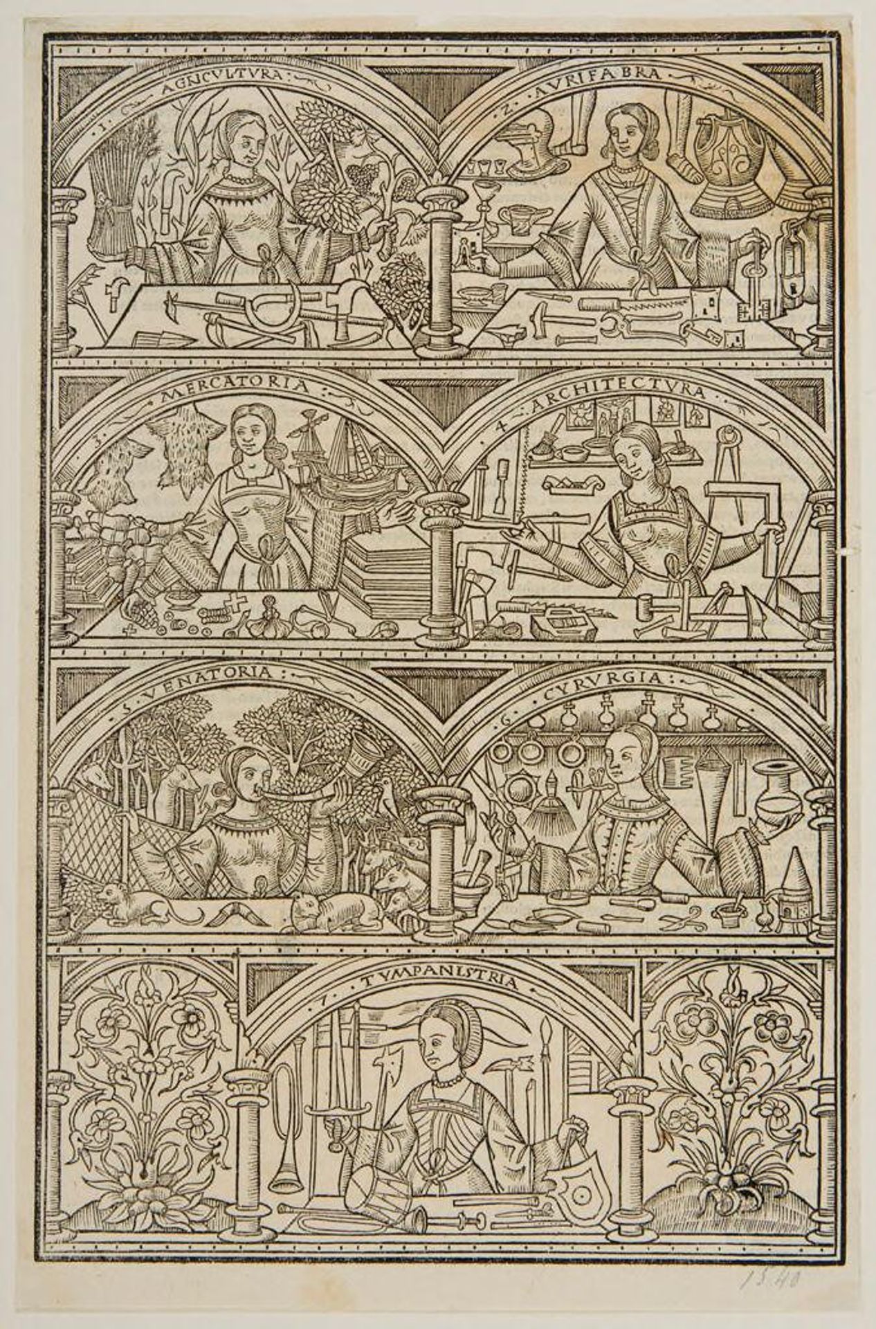 Seven liberal arts by Anonymous