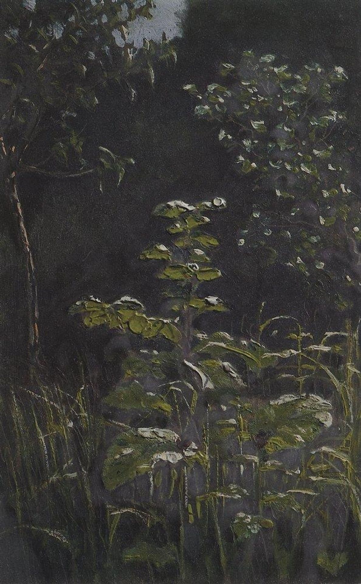 Forest. Burdock by Arkhyp Kuindzhi