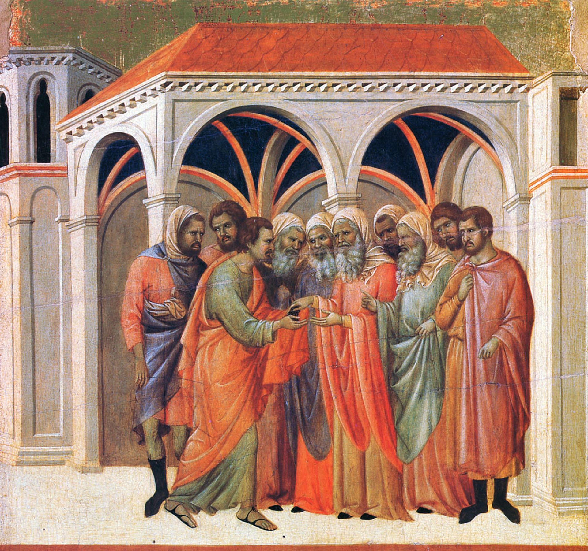 The Betrayal of Judas by Duccio