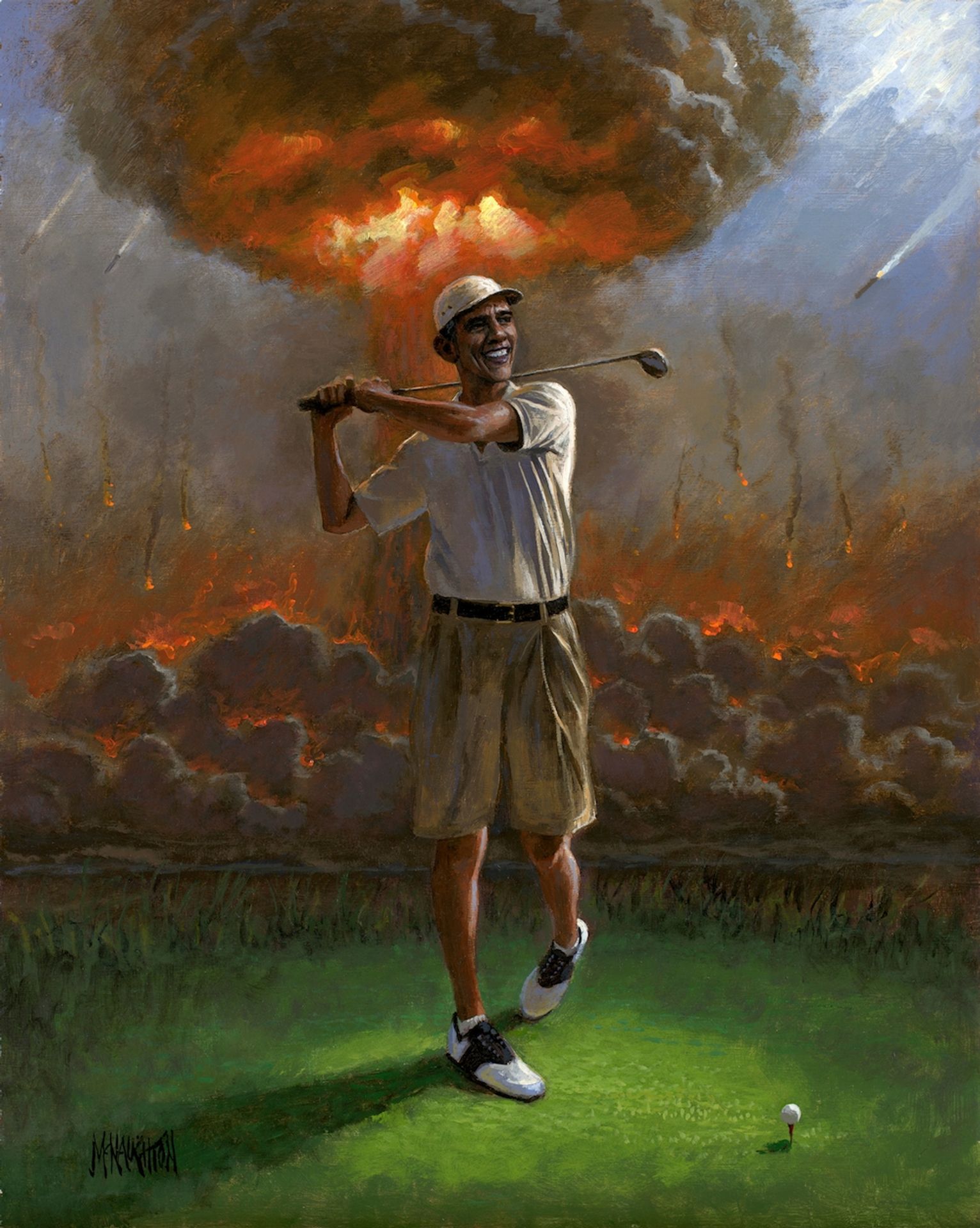 Obama Forign Policy by Jon Mcnaughton