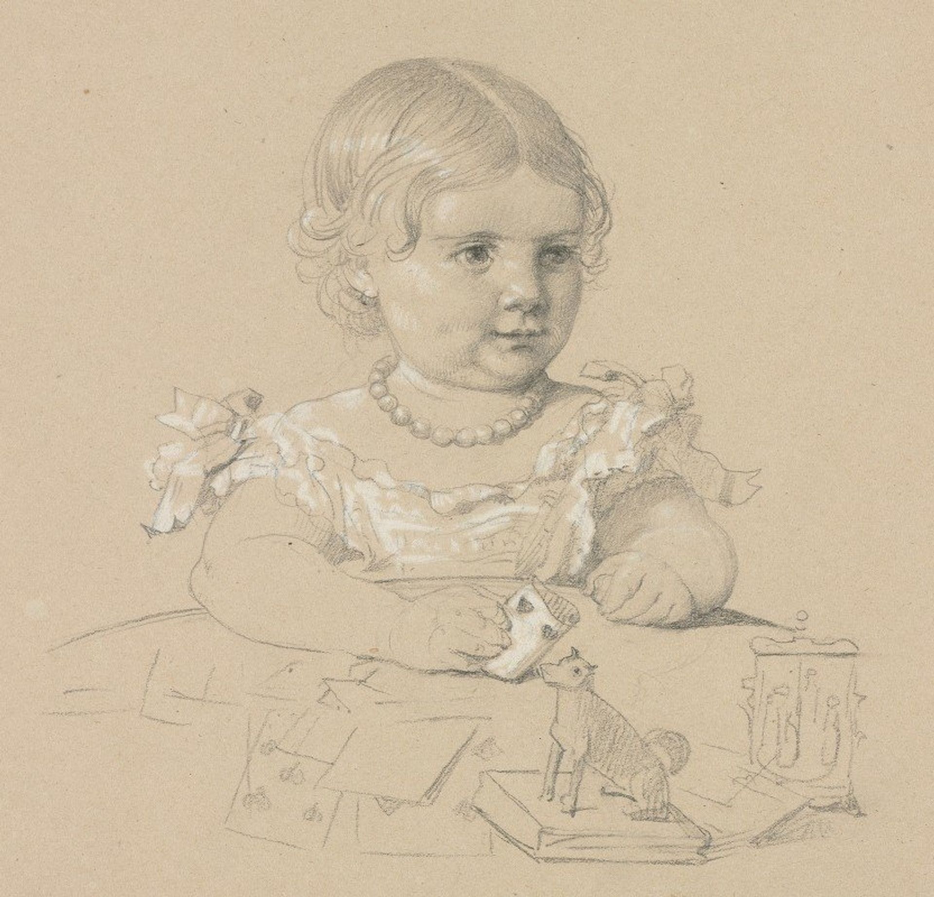 Portrait of a Child by Henri Lehmann