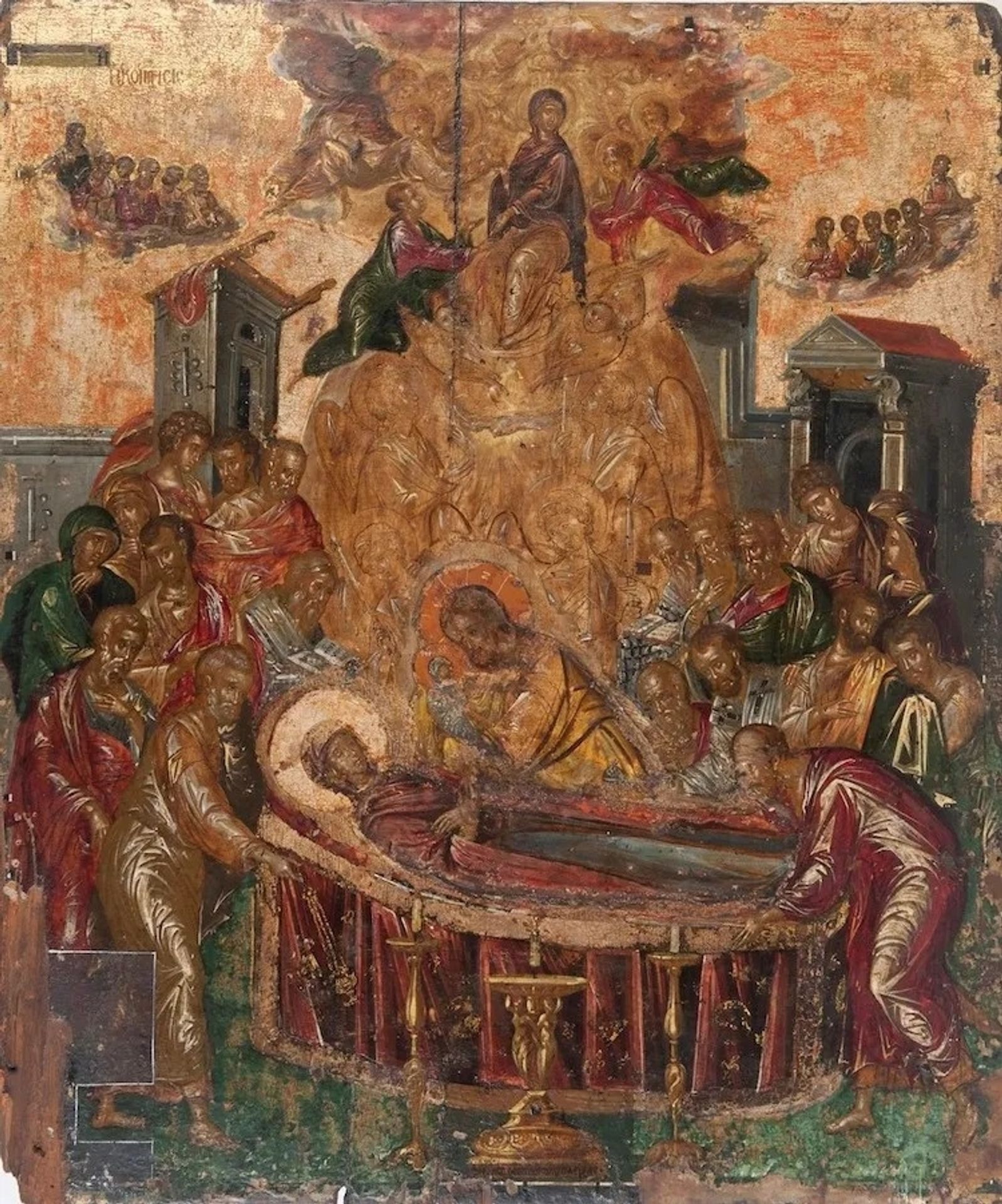 Dormition of the Virgin by El Greco (Domenikos Theotokopoulos)