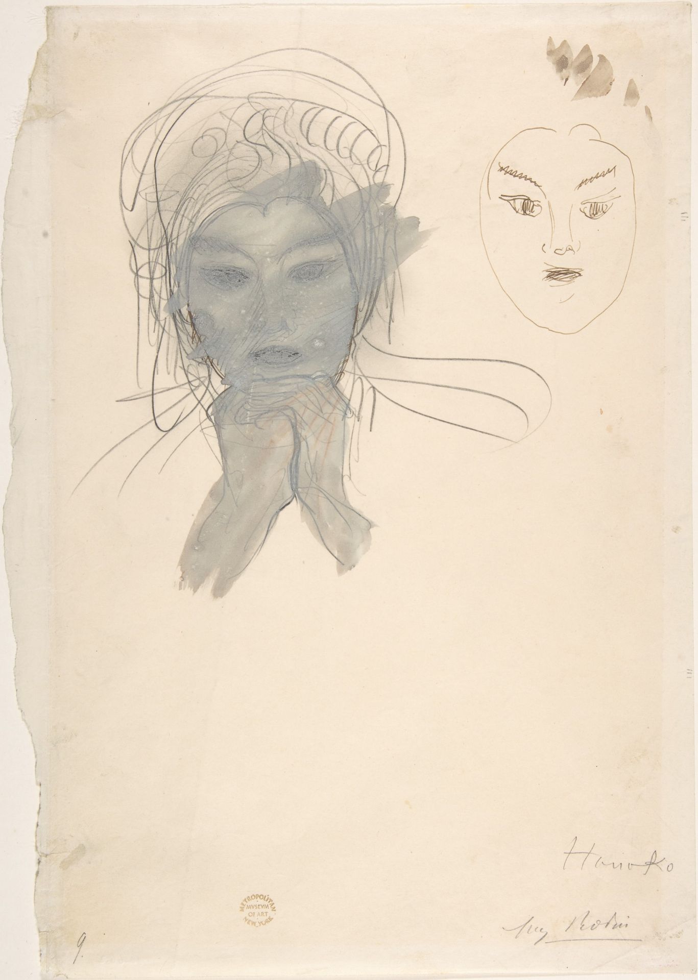 Hanako by Auguste Rodin