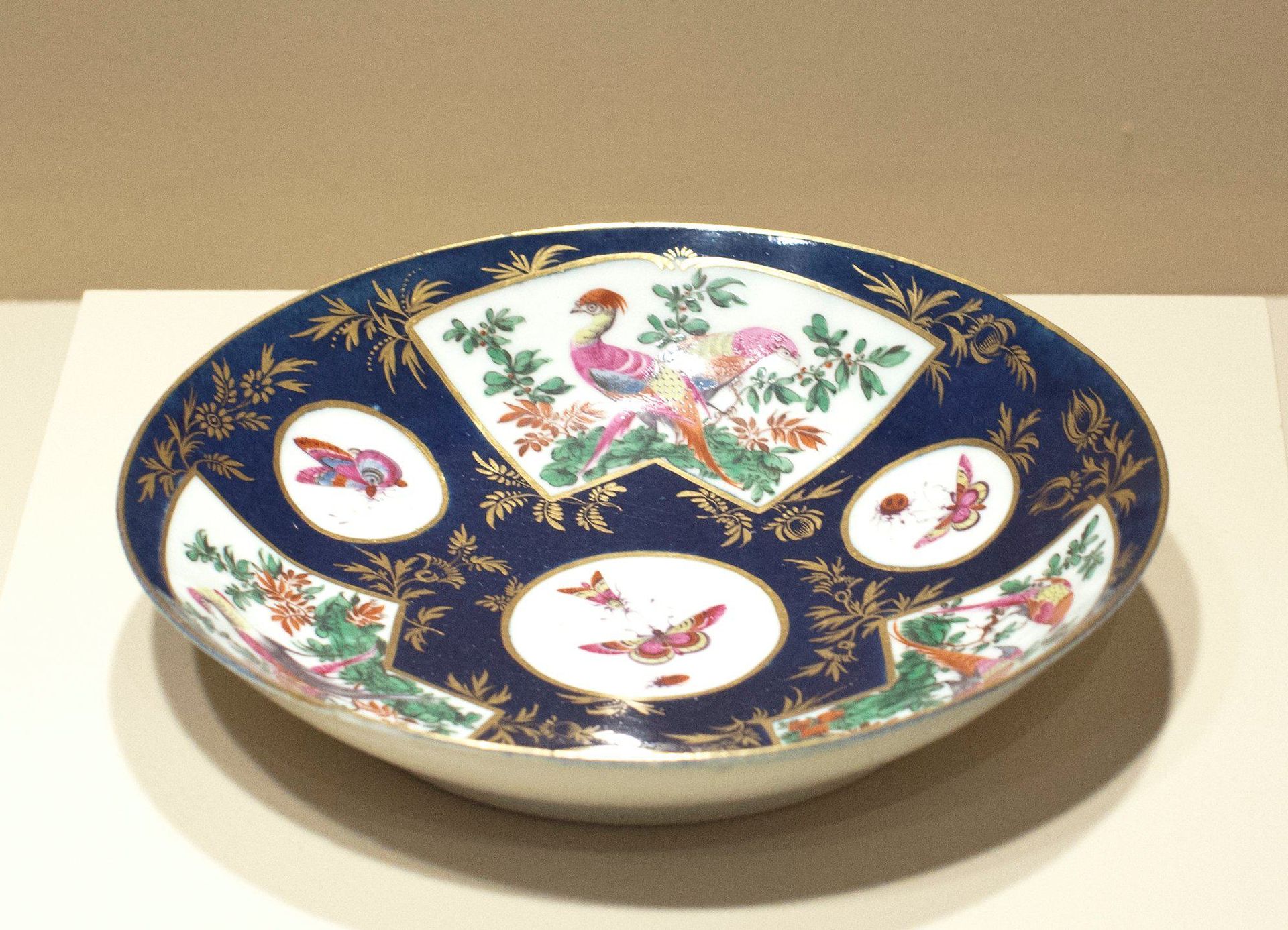 Round Dish by Worcester Porcelain Works (a.k.a. Royal Worcester Porcelain Company)