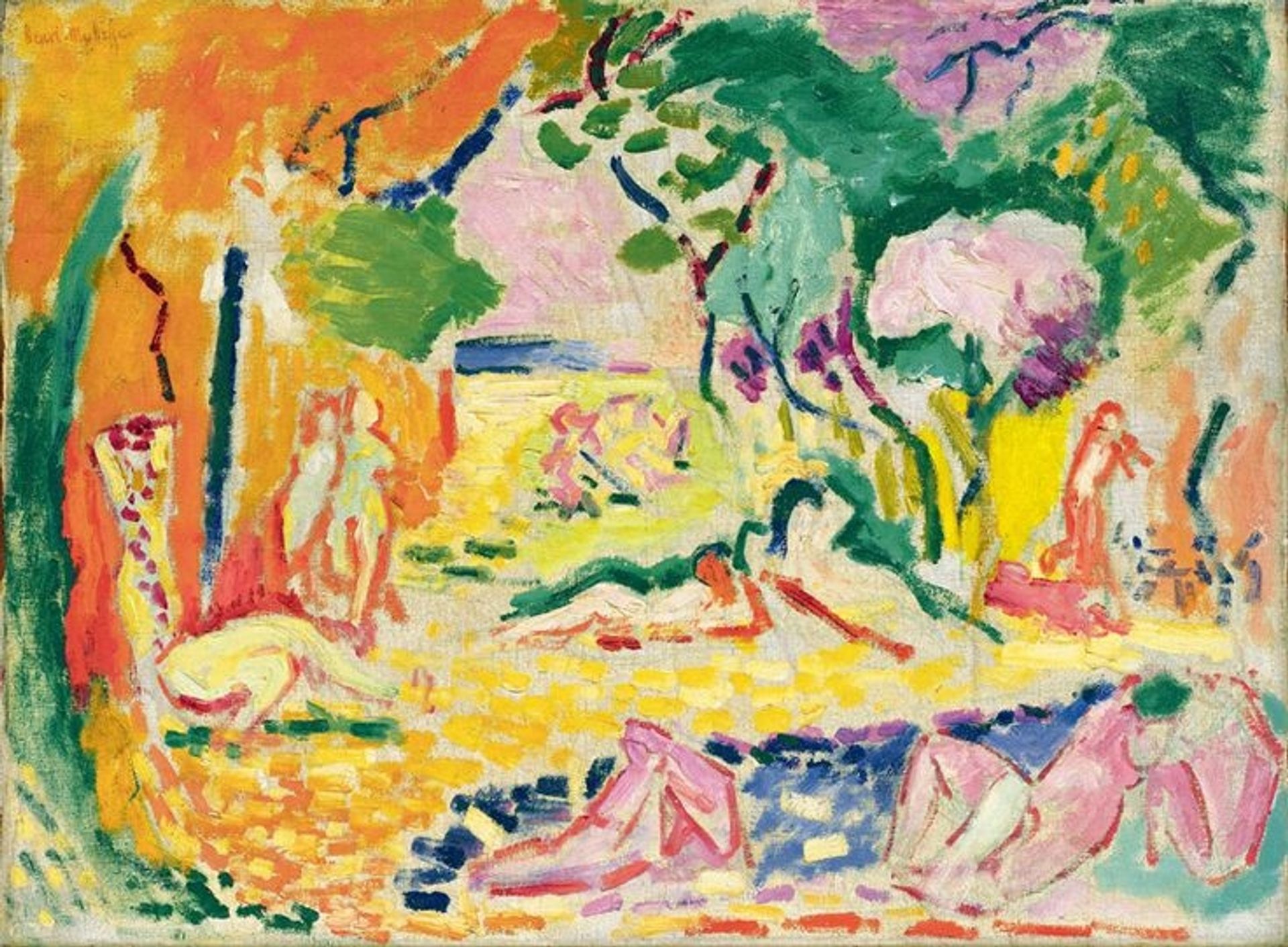 The Joy Of Life (Sketch) by Henri Matisse