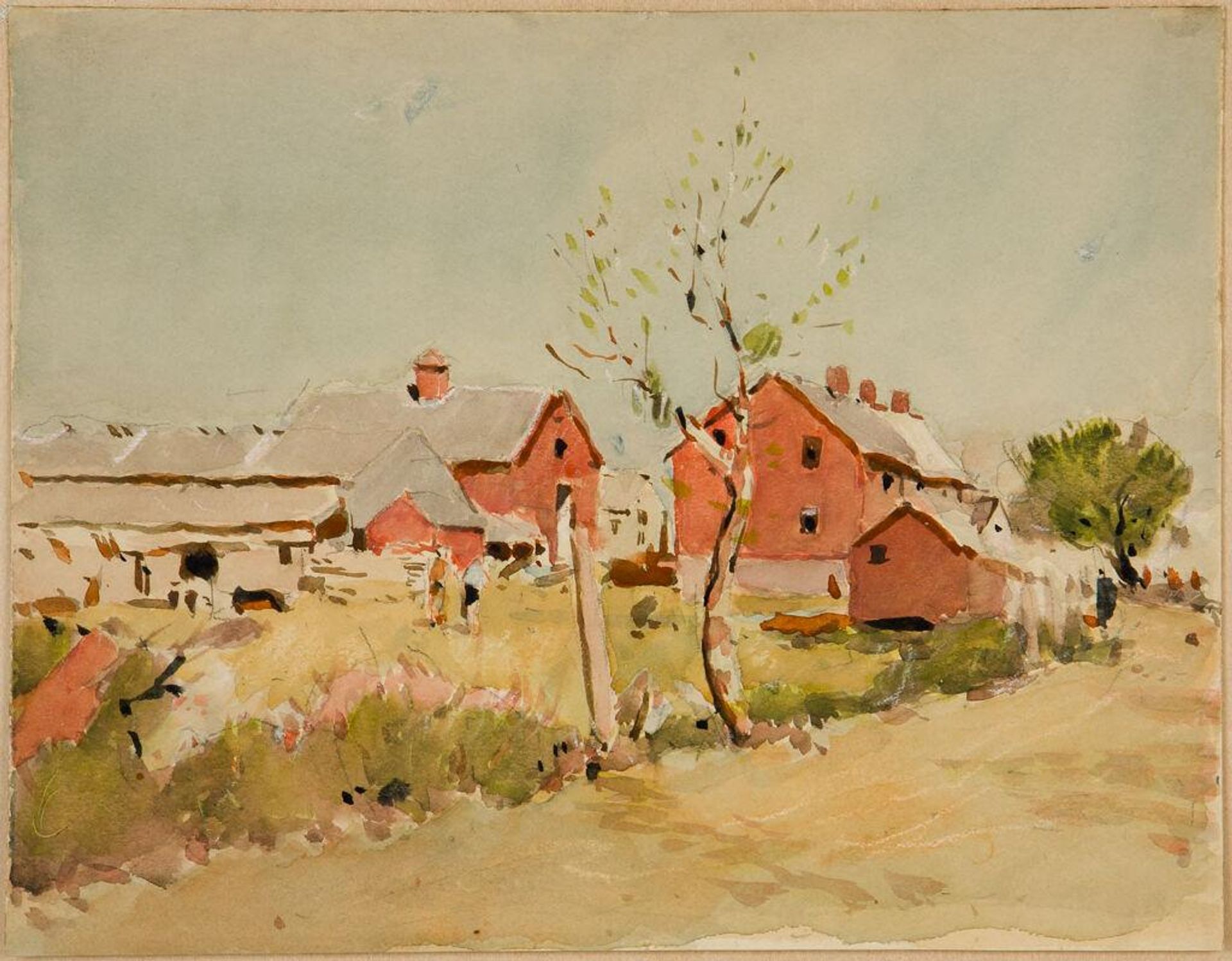 Farm Buildings by Denman Waldo Ross