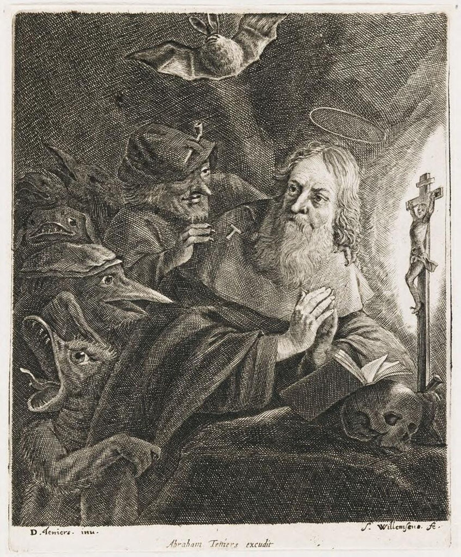 The Temptation of Saint Anthony by Sidrach Willemsen