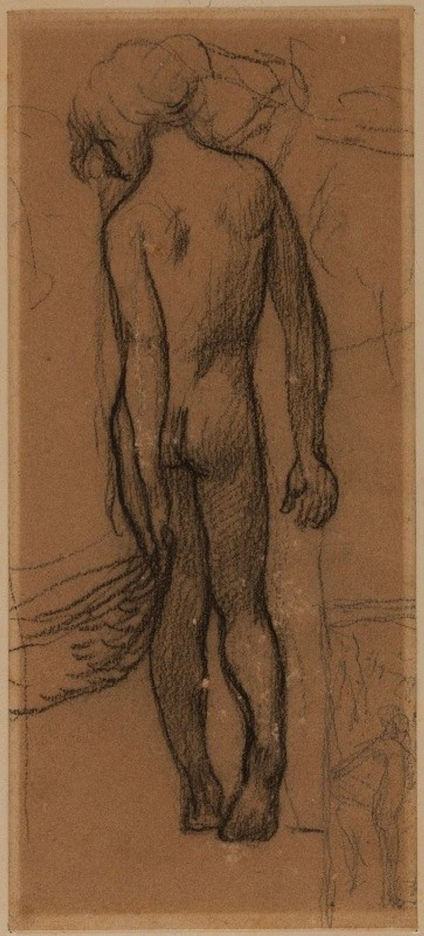 Enfant nu de dos by Pierre Puvis de Chavannes