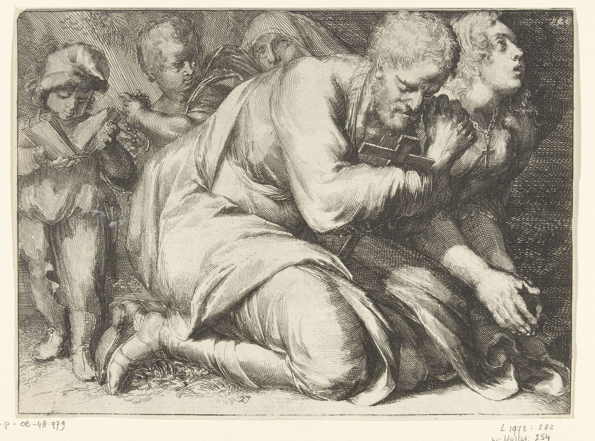 Bekeerden by Romeyn de Hooghe