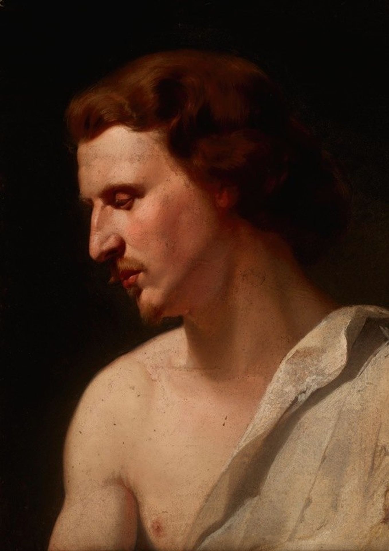 Academic study – young man by Jan Matejko
