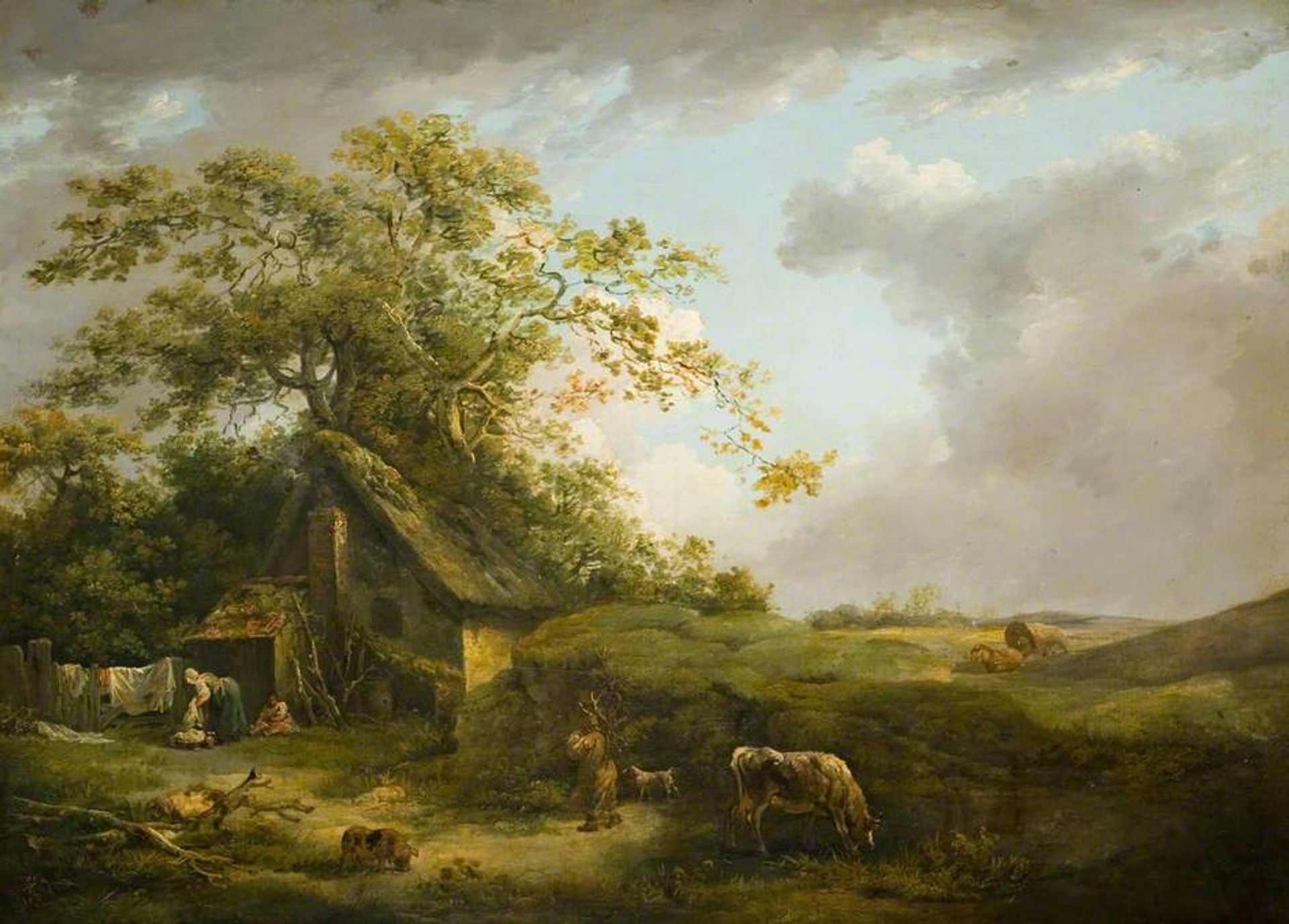 Landscape (Storm Cloud) by George Morland