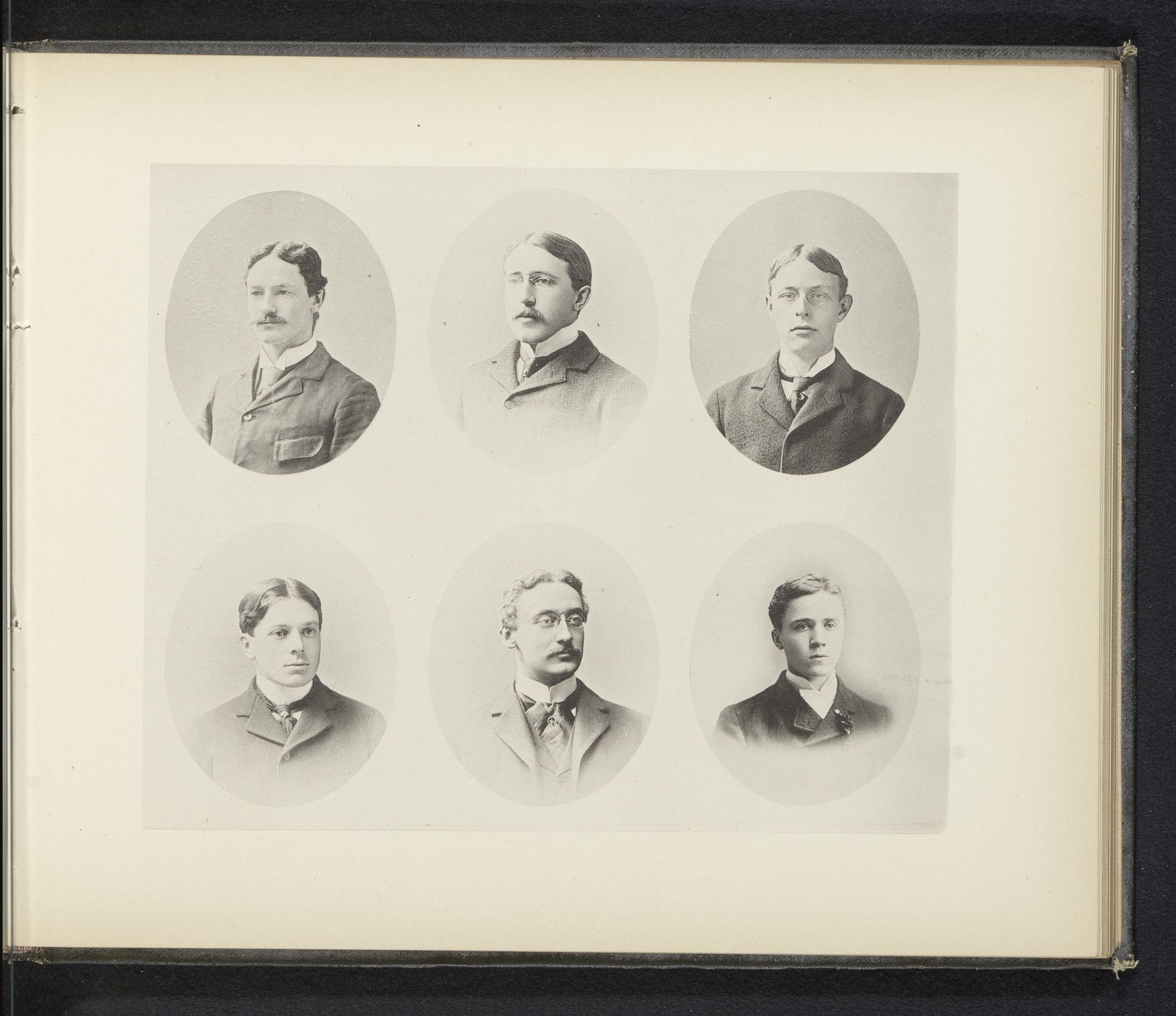 Zes portretten van afgestudeerde studenten van Yale University by Anonymous
