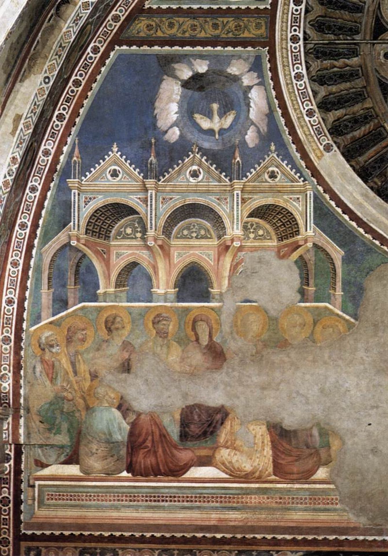 Pentecost by Giotto