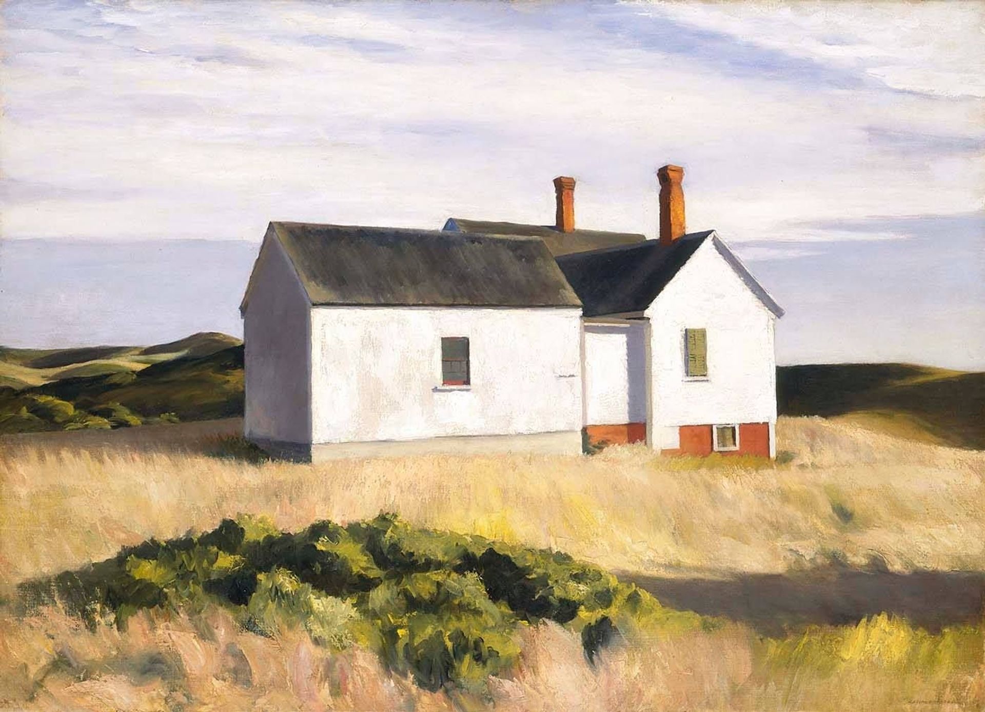 Ryders House by Edward Hopper