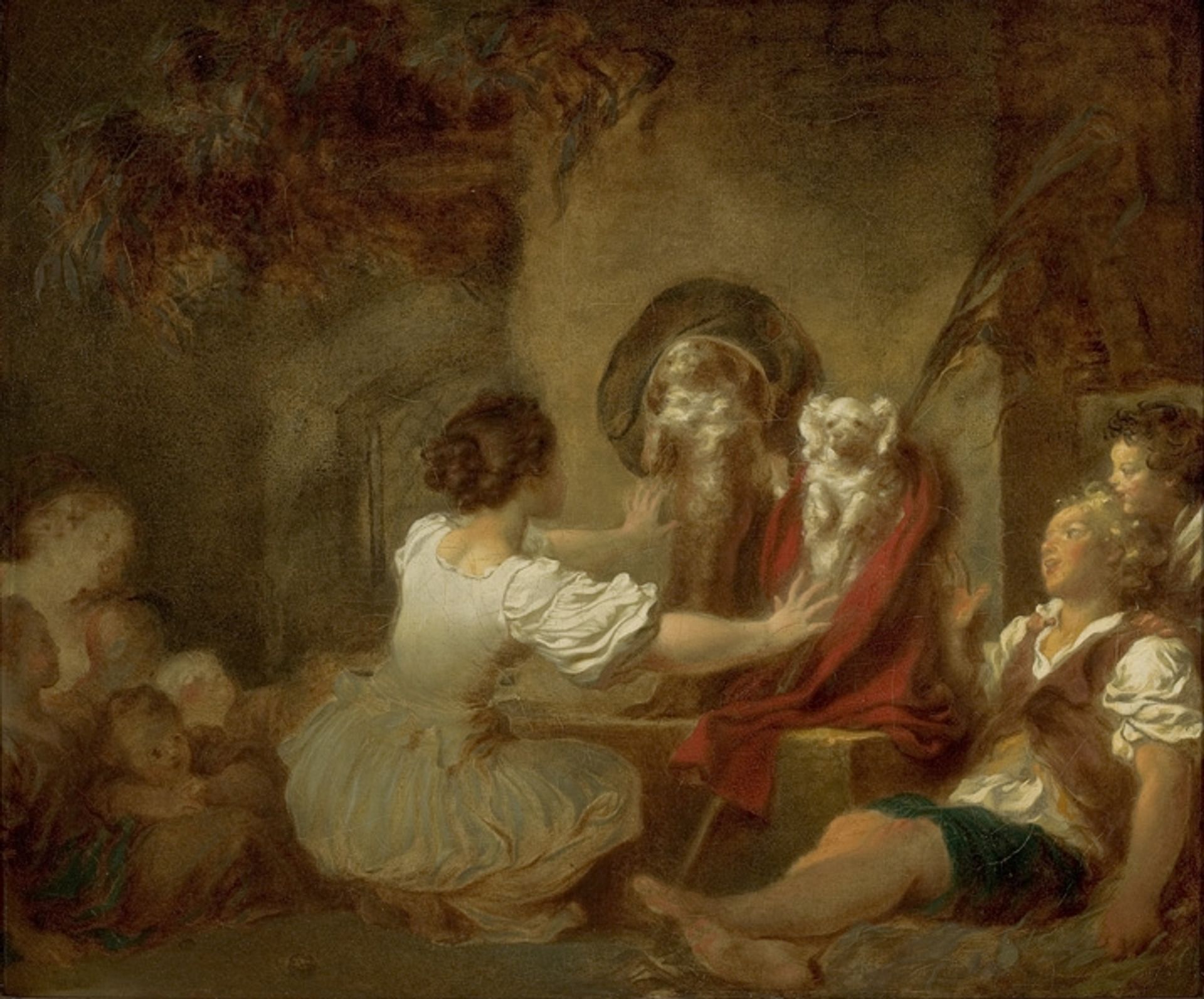 Education is All by Jean-Honoré Fragonard