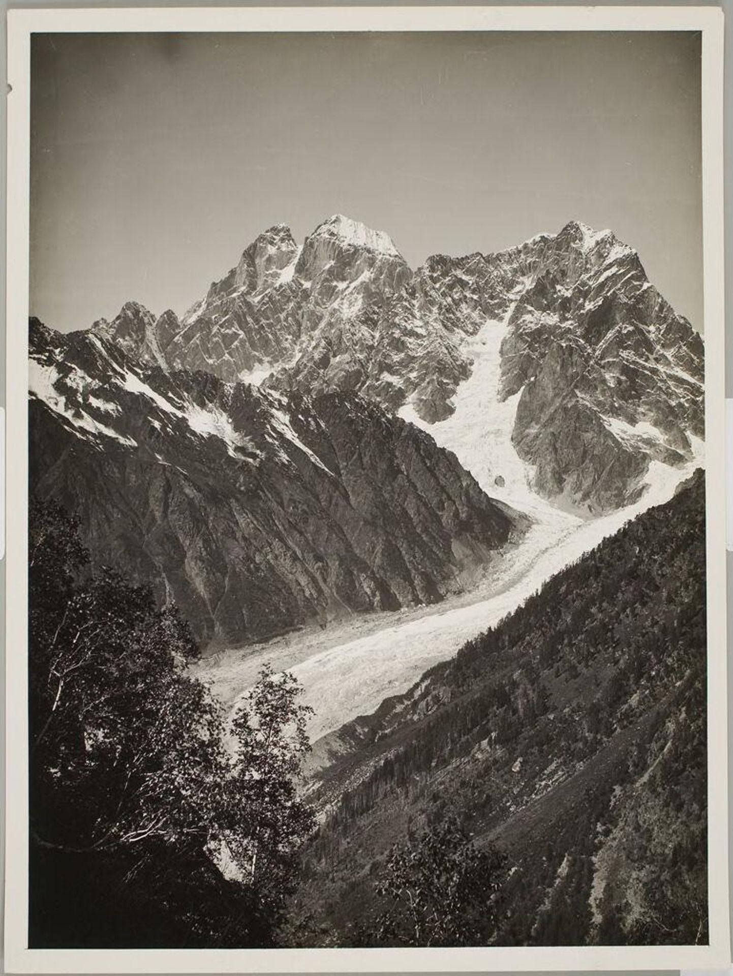 Mt. Ushba, Central Caucasus by Vittorio Sella