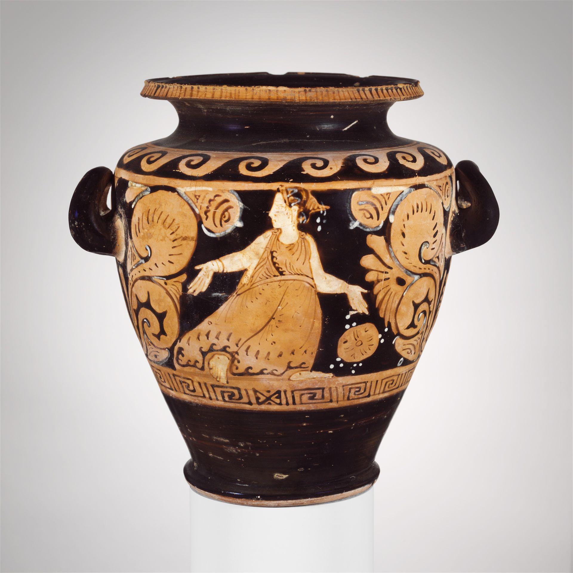 Terracotta stamnos by Fluid Group