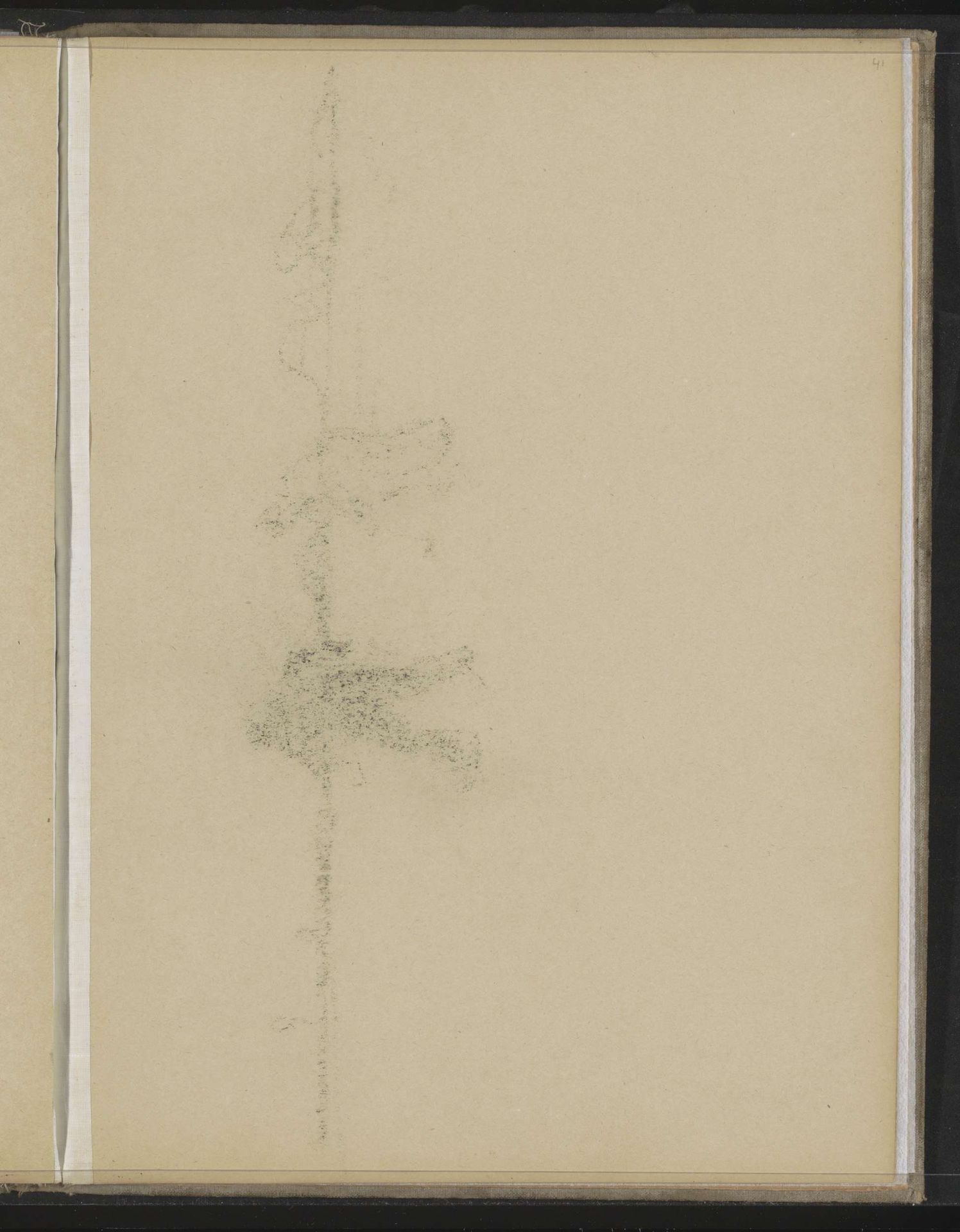 Abklatsch van de krijttekening op pagina 40 by Willem Witsen