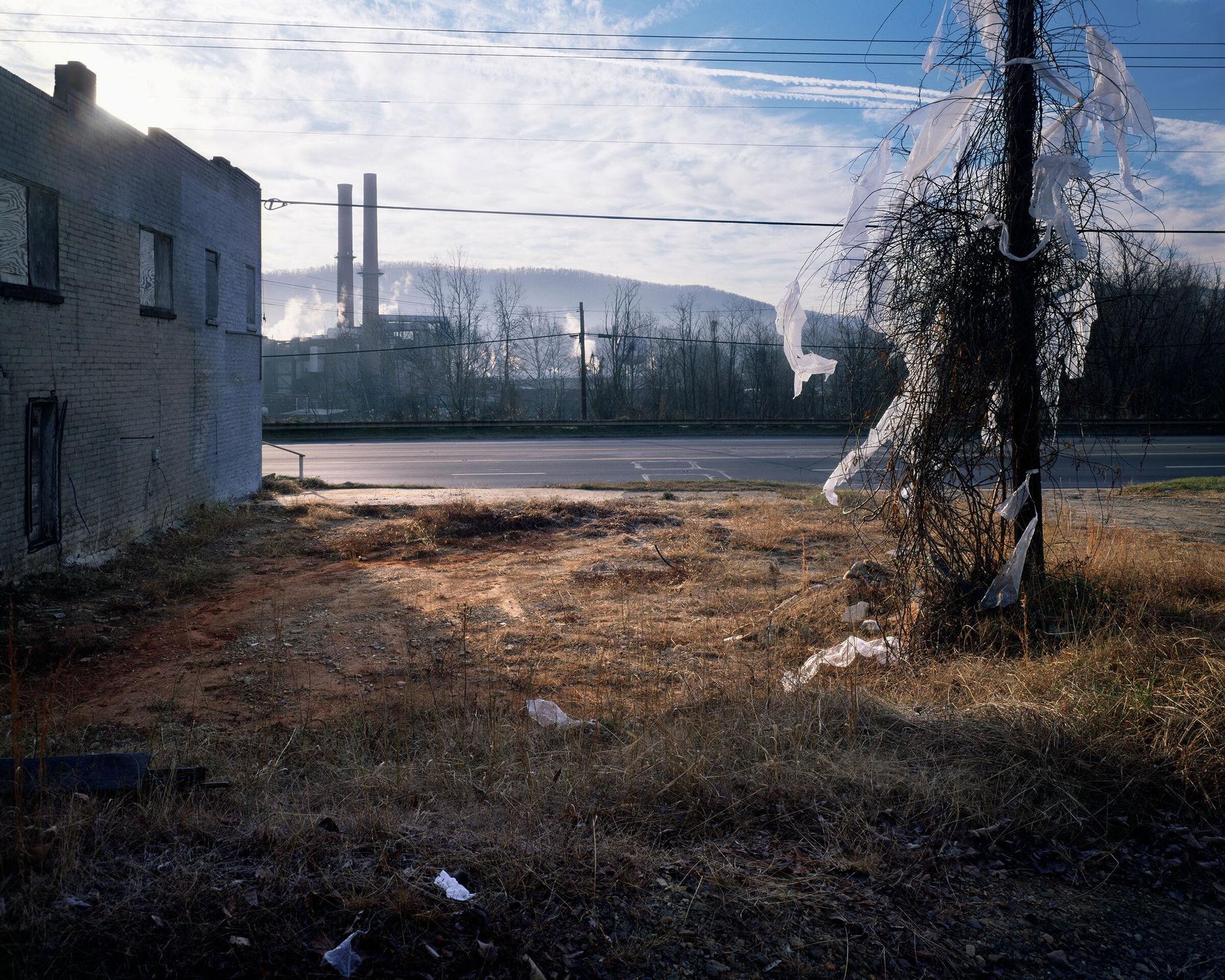 Former Enka Rayon Plant, Hominy Creek, Enka, North Carolina by Jeff Rich