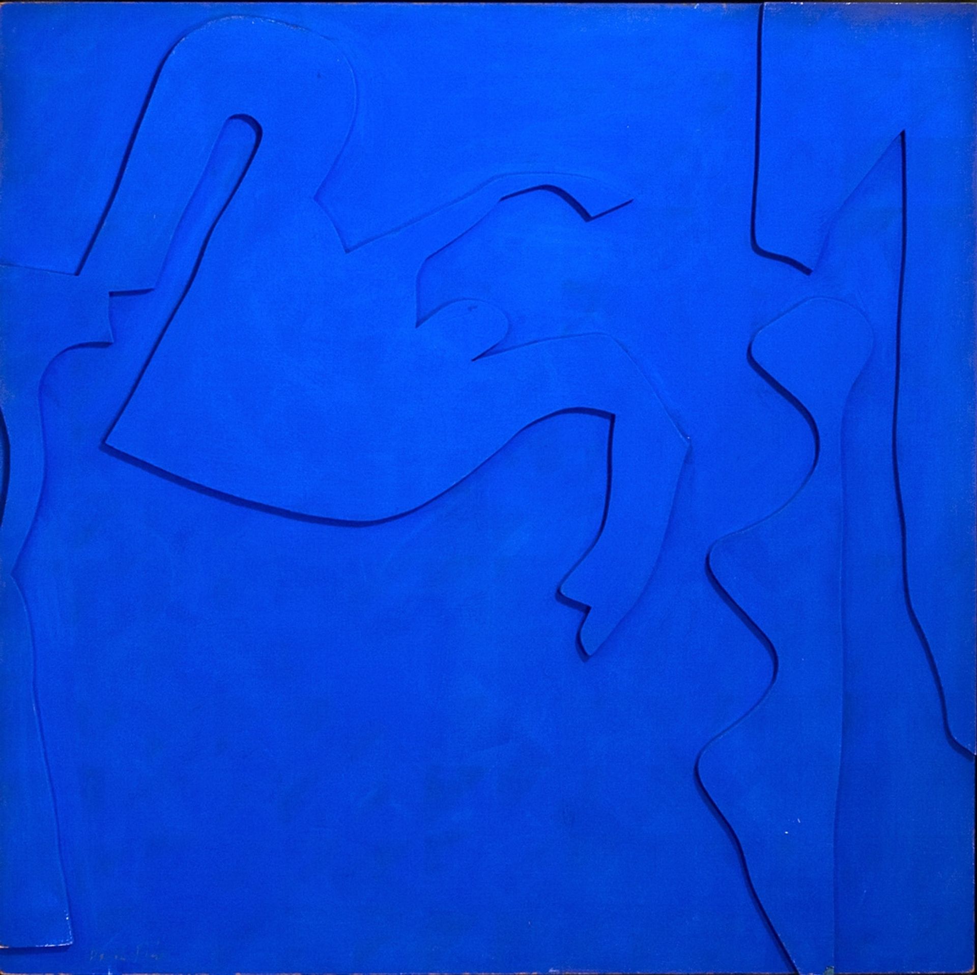 Blue-Chip Blue #1 by Perle Fine