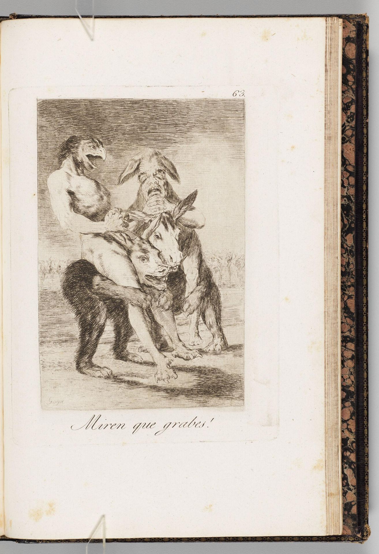 See How Serious They Are! by Francisco JosÃ© de Goya y Lucientes