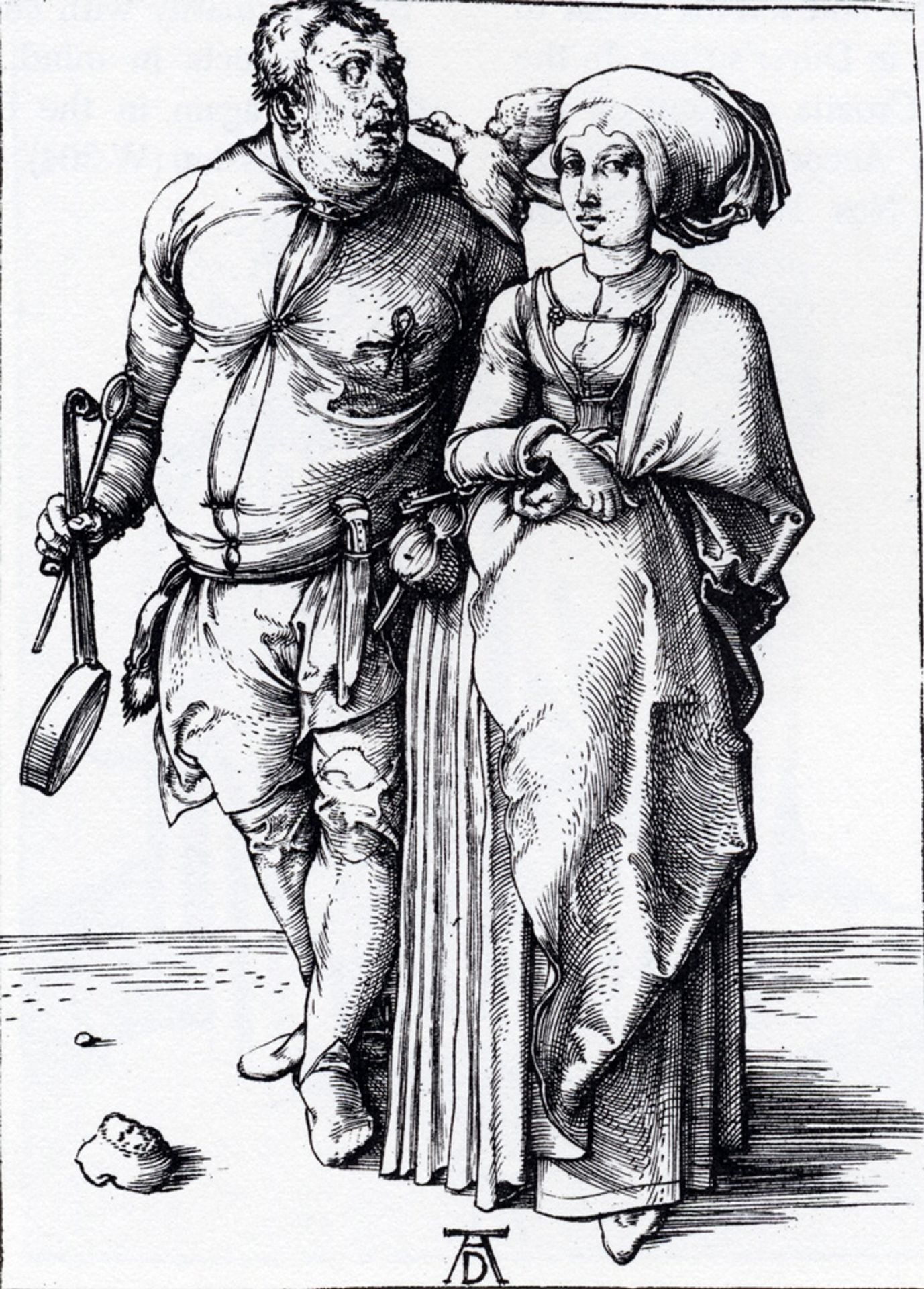 The Cook And His Wife by Albrecht Durer