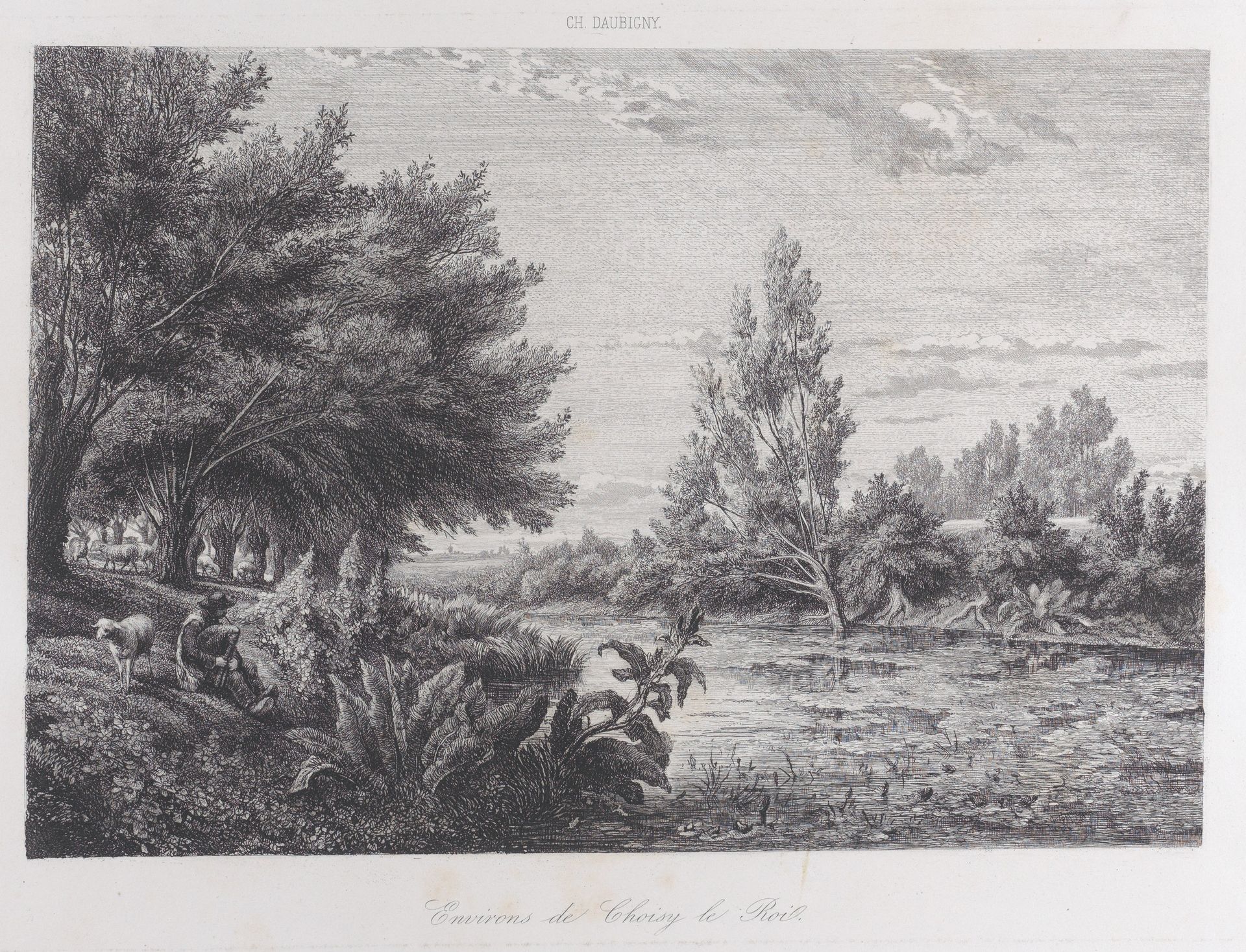 Environs de Choisy-le-Roi by Charles François Daubigny