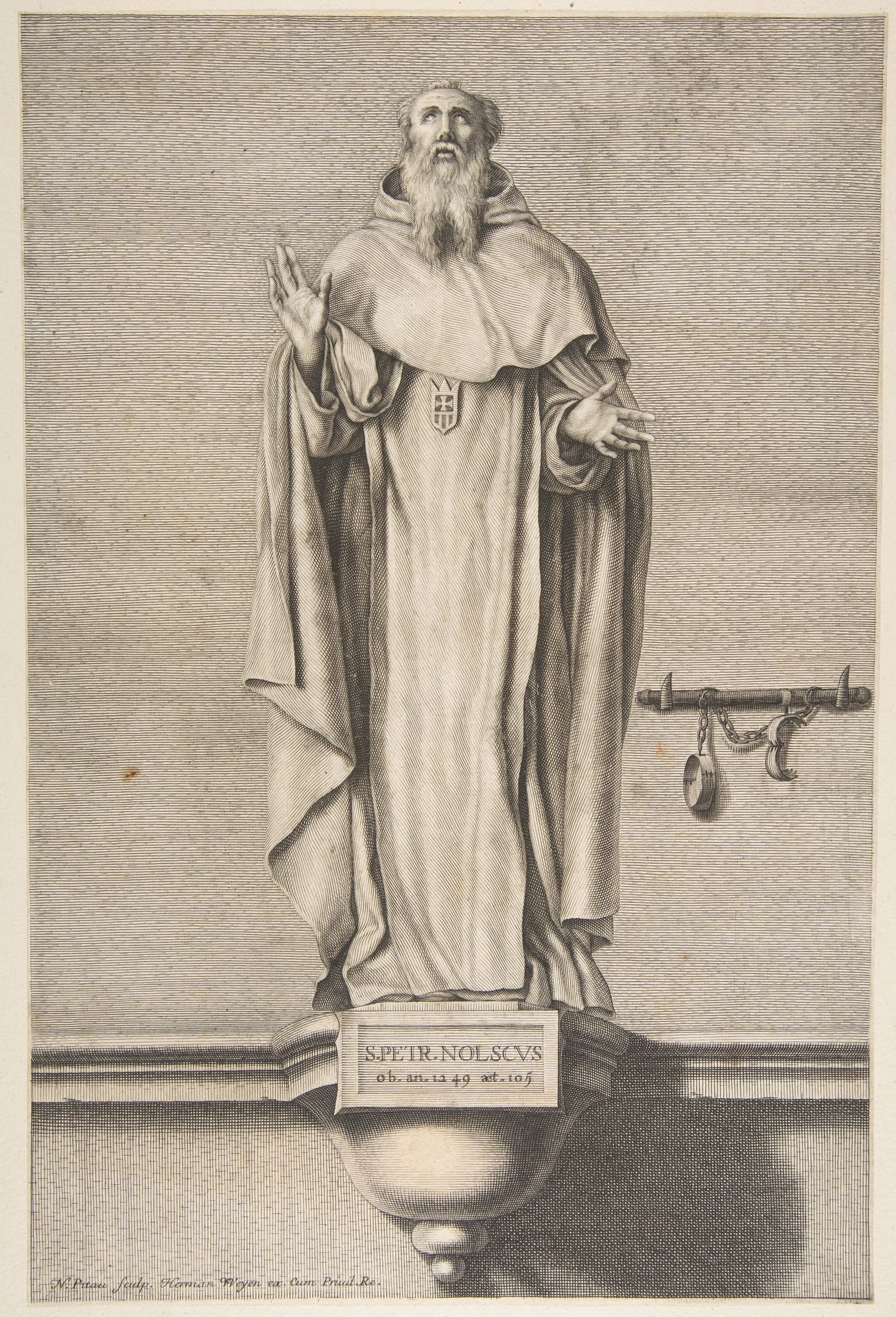 St. Peter Nolscus by Nicolas Pitau