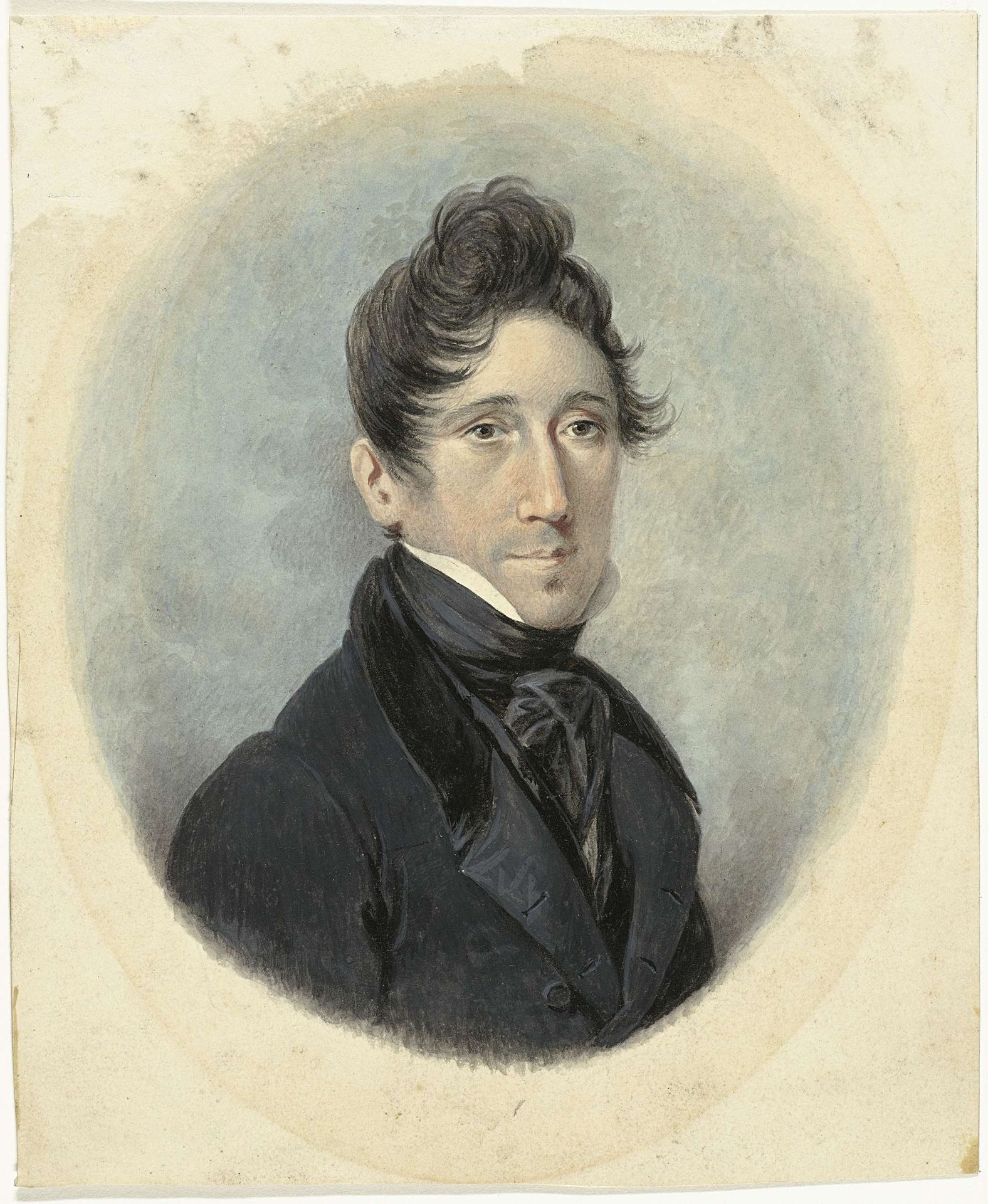 Zelfportret van Johannes Hari I by Johannes (I) Hari