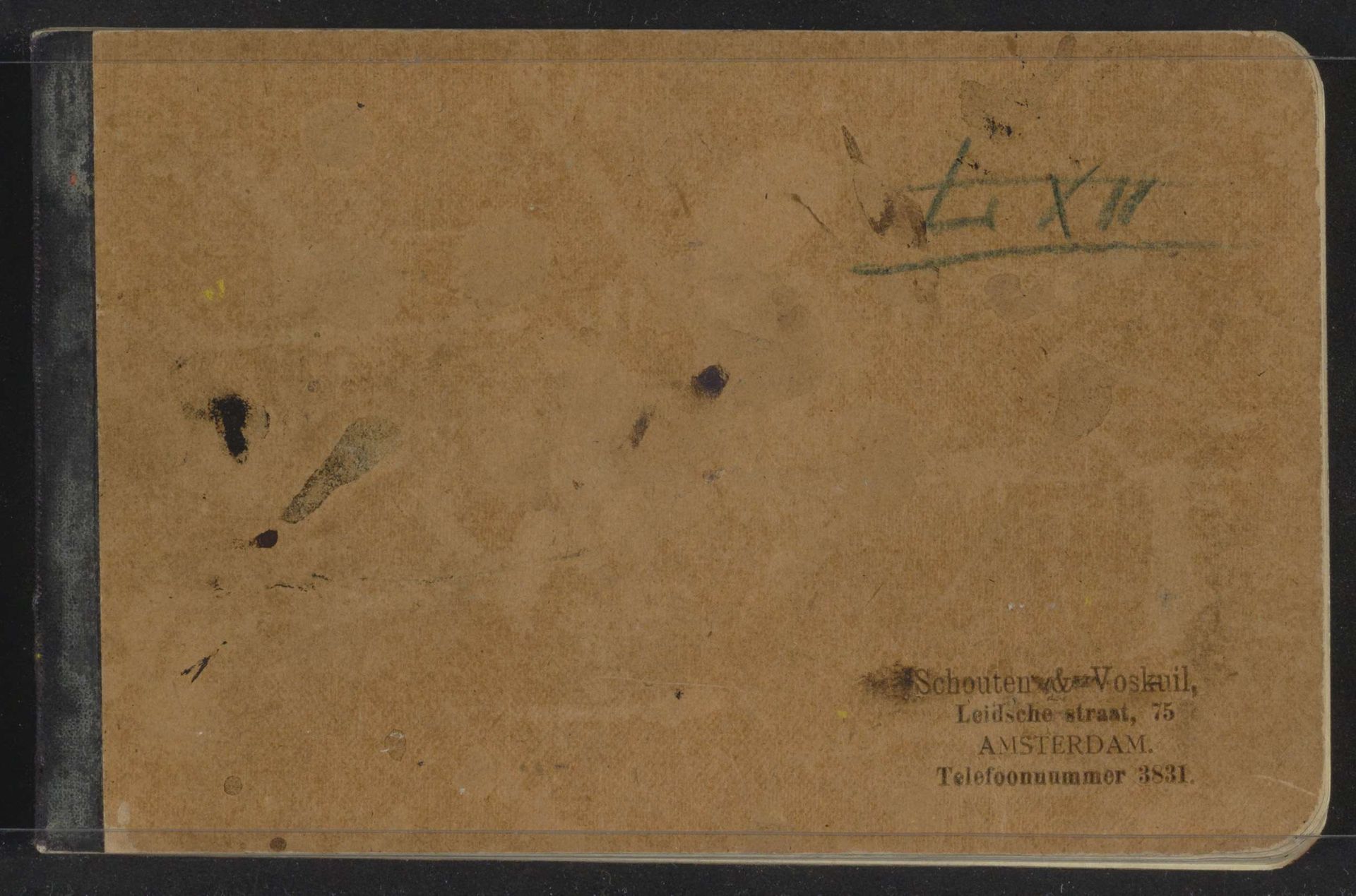 Schetsboek LXII met 28 bladen by Isaac Israels