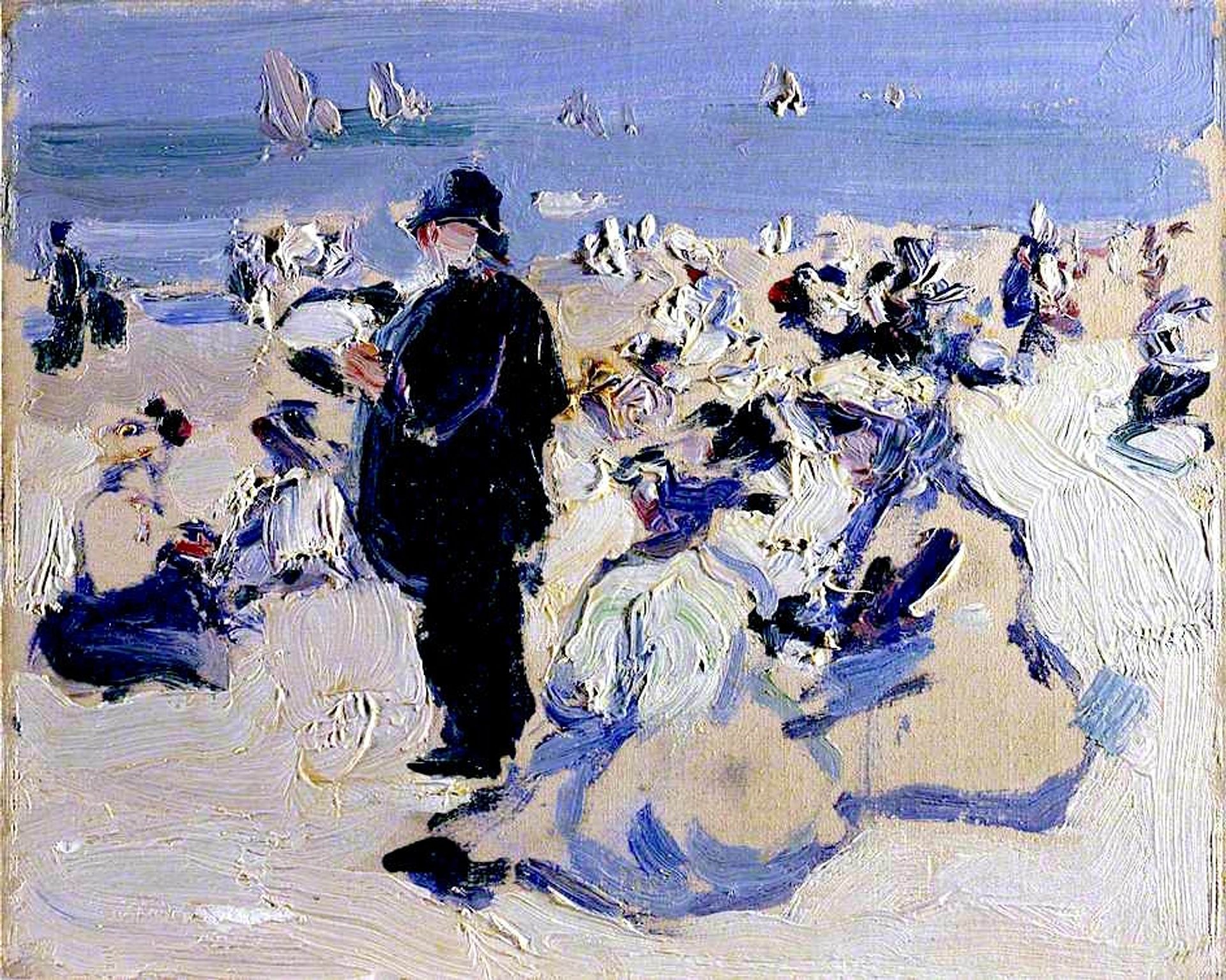 Beach Scene by Samuel Peploe
