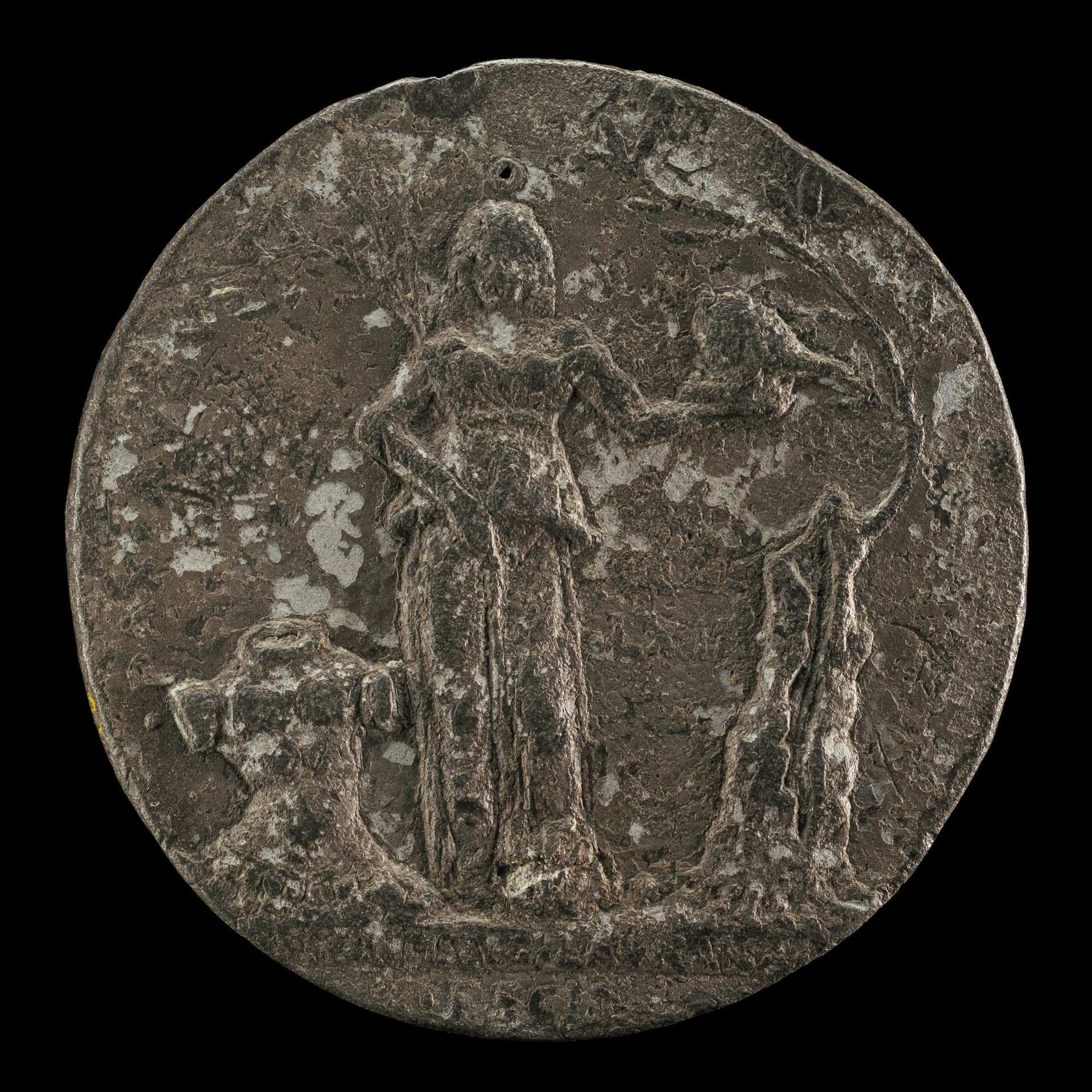 Peace Holding an Olive Branch and Helmet [reverse] by Francesco Laurana