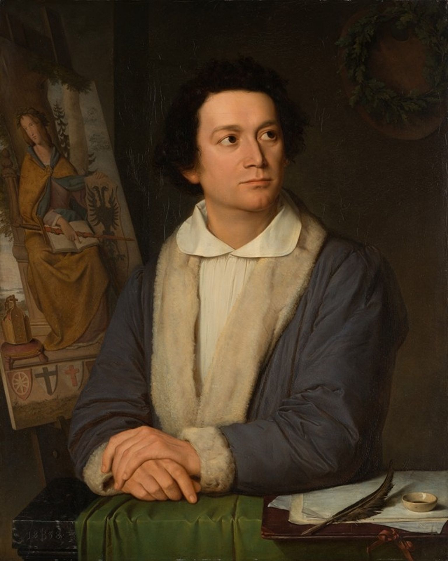 Portrait of the Painter Philipp Veit by Joseph Binder
