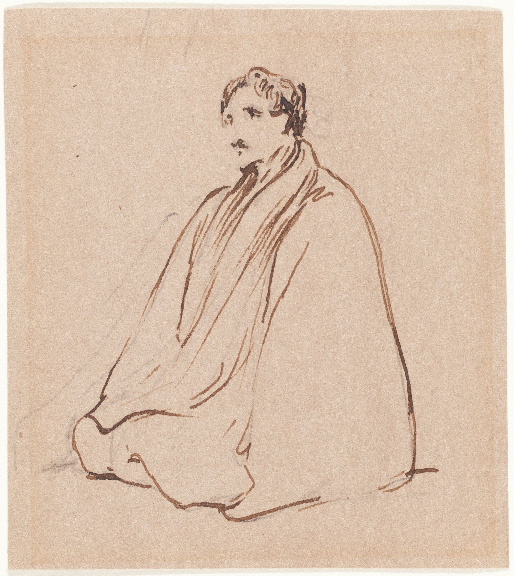 Seated Man by George Jones