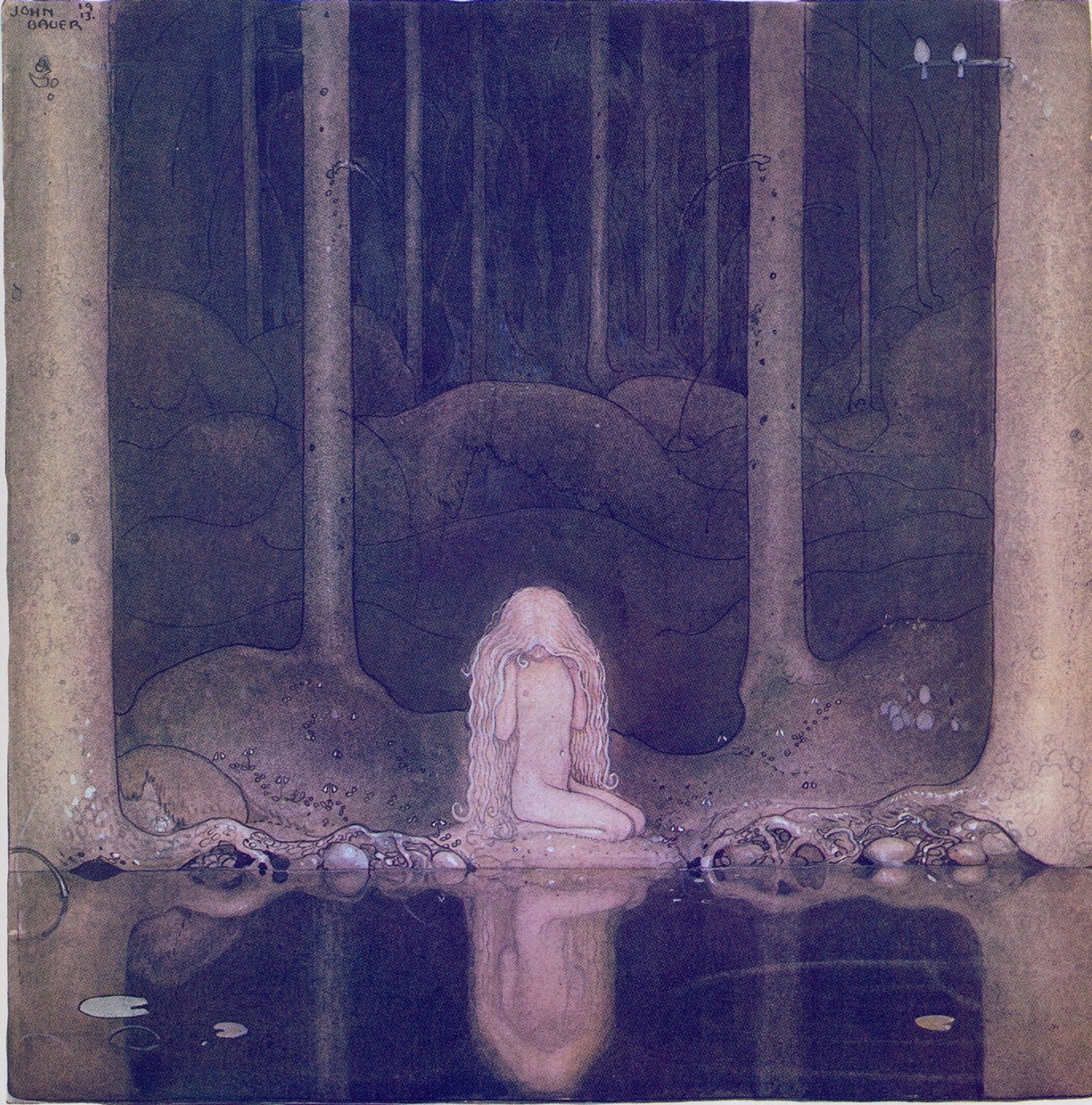 Bland tomtar och troll by John Bauer