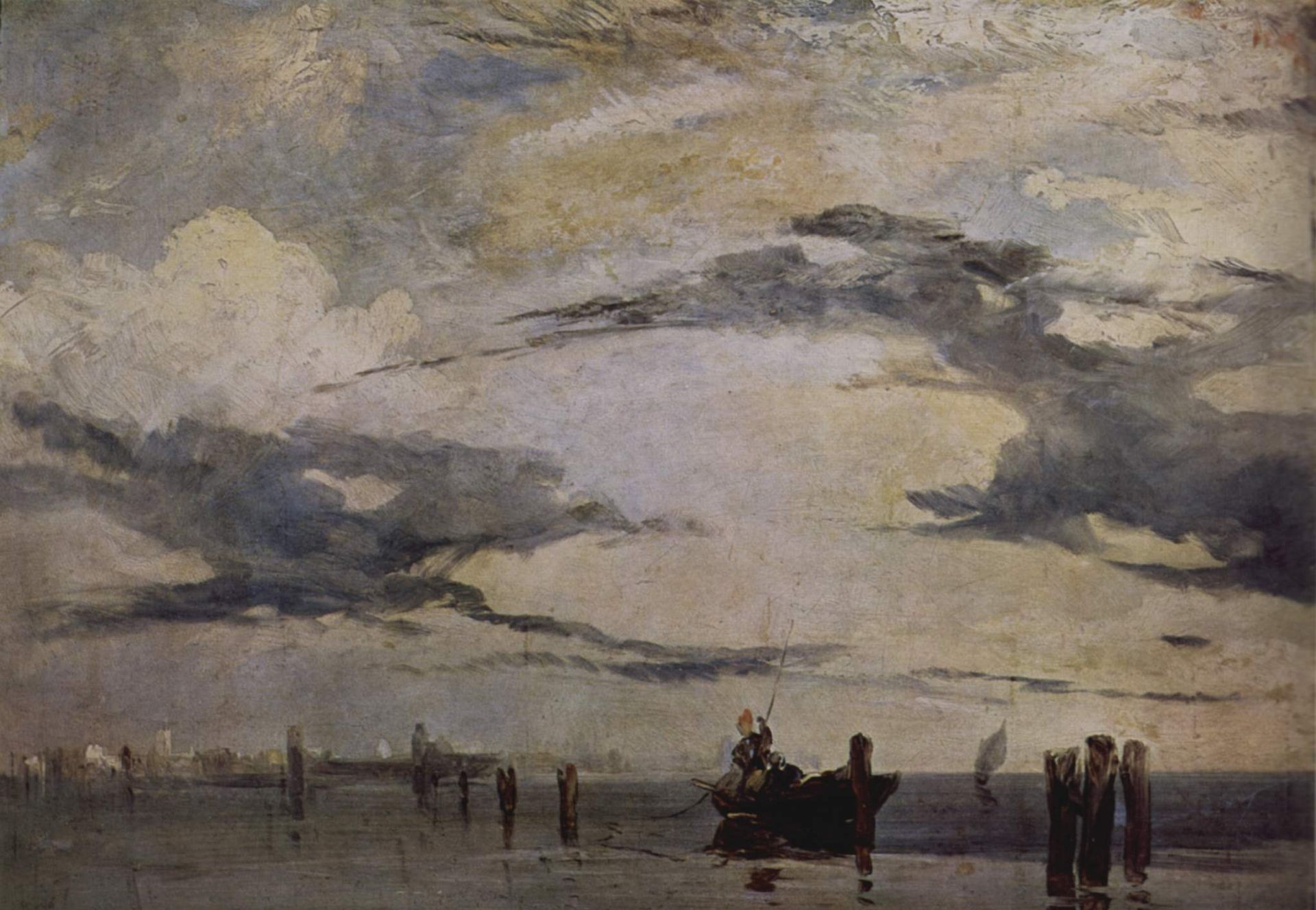 The Adriatic Coast by Richard Parkes Bonington