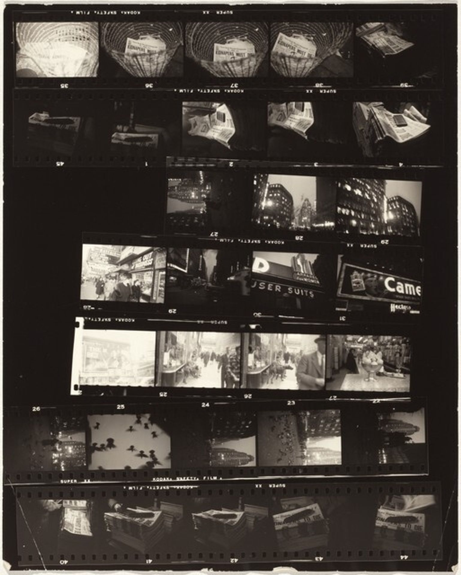 Times Square, New York City no number by Robert Frank
